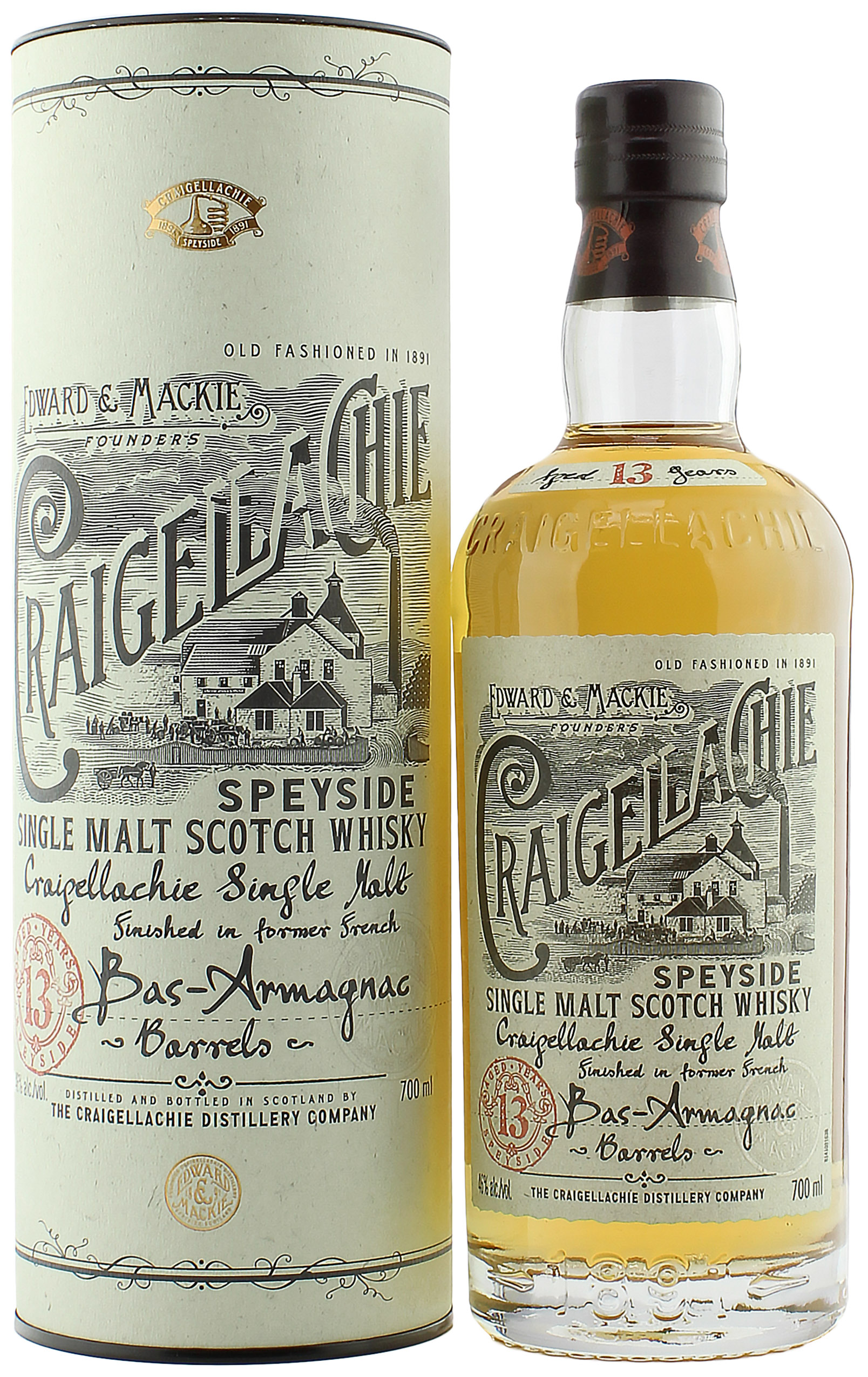 Craigellachie 13 Jahre Armagnac Cask Finish Limited Edition 46.0% 0,7l