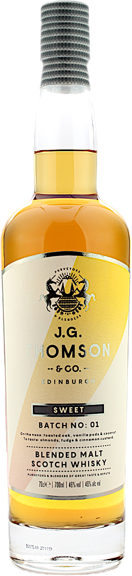 J.G. Thomson Sweet Blended Malt 46.0% 0,7l