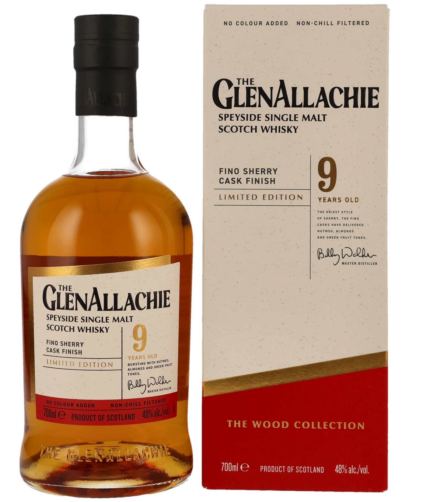 Glenallachie 9 Jahre Fino Sherry Cask Finish 48.0% 0,7l