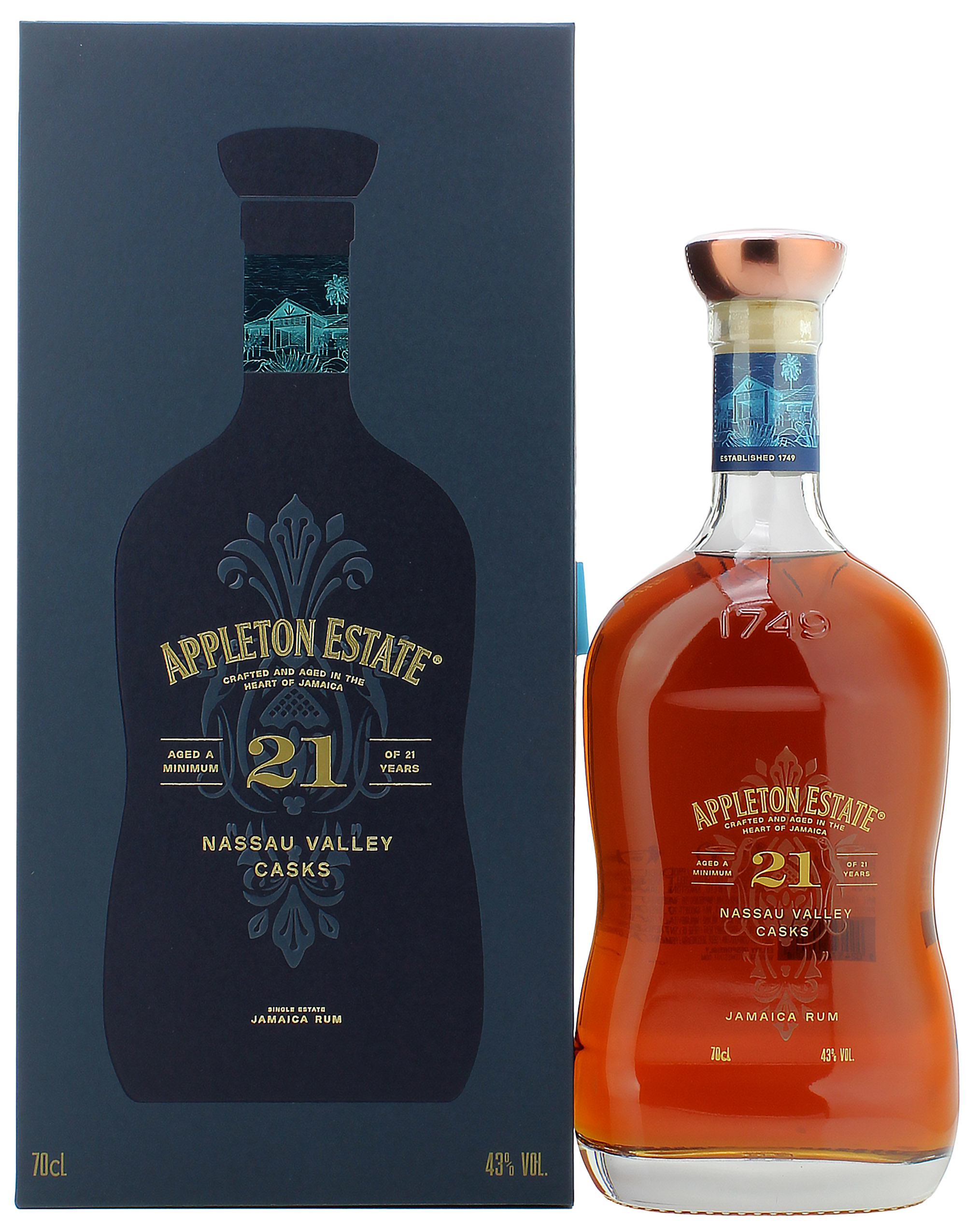 Appleton Estate 21 Jahre 43% 0,7l
