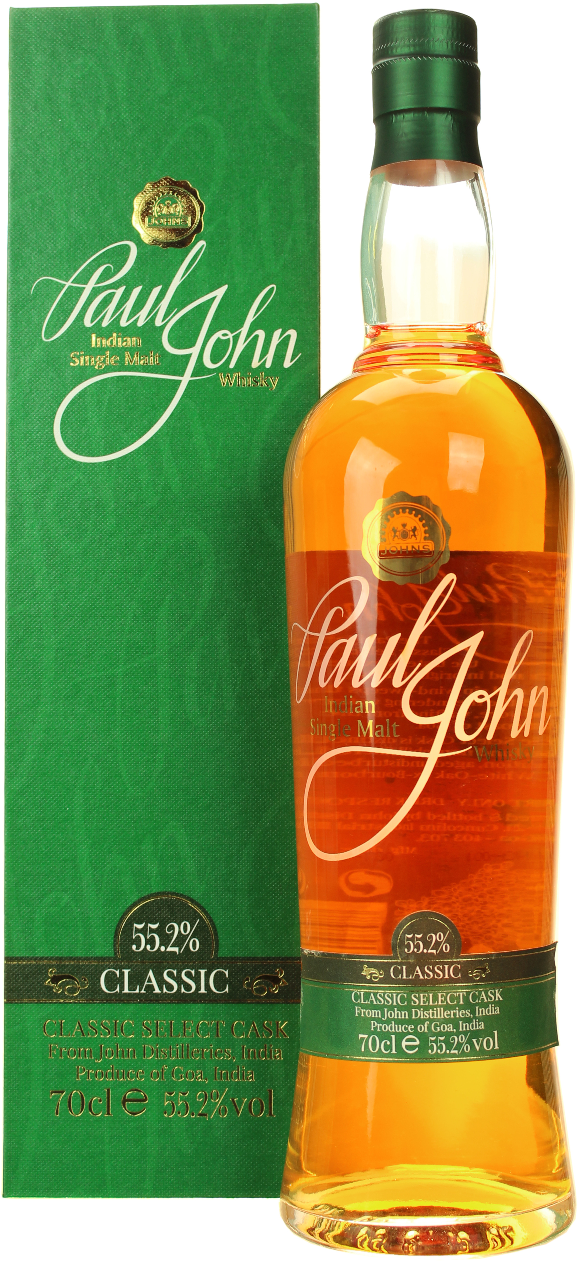 Paul John Classic Select Cask (Indien) 55.2% 0,7l