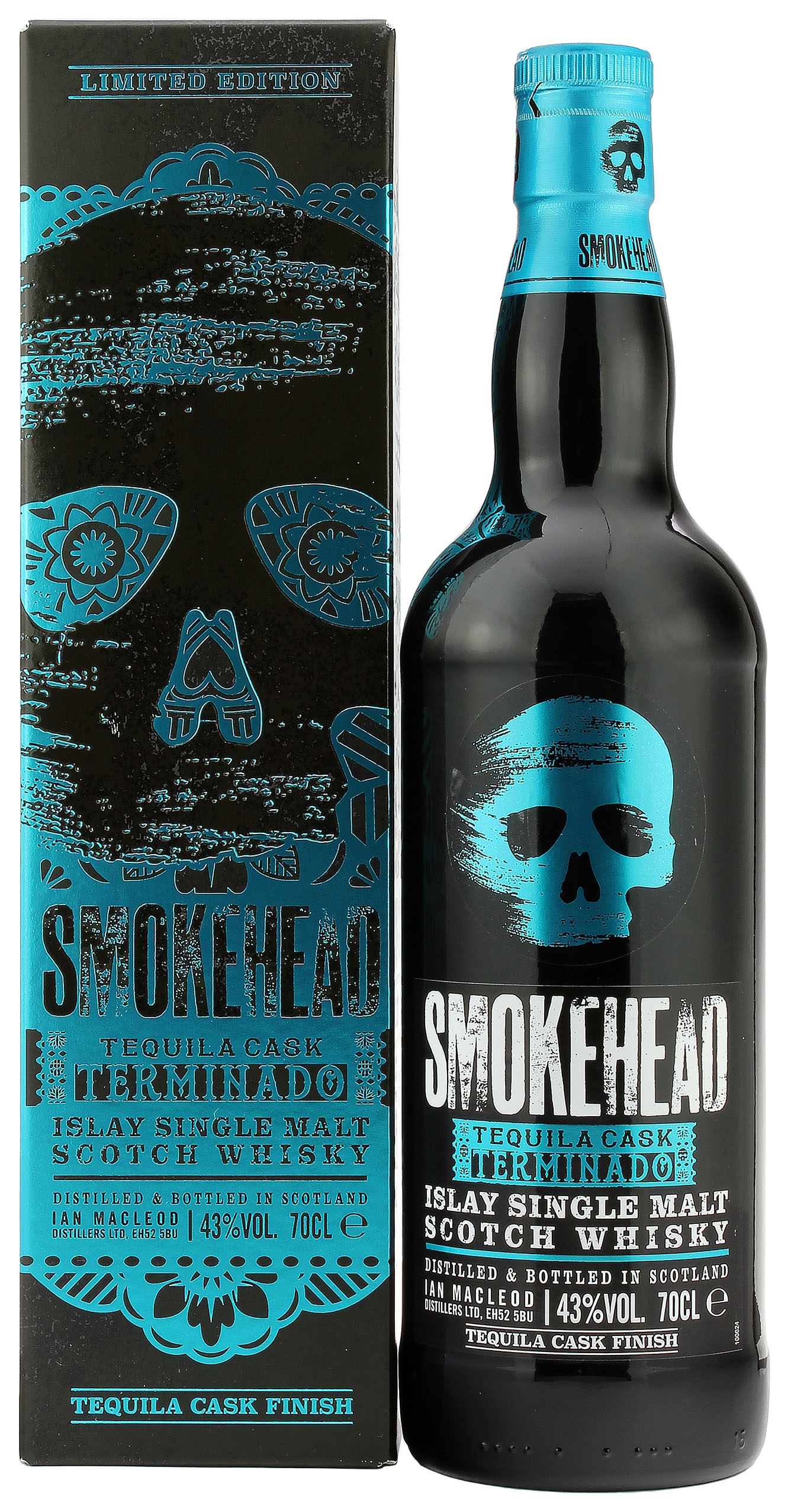 Smokehead Terminado Tequila Cask Finish 43.0% 0,7l Smokehead Terminado Tequila Cask Finish 43.0% 0,7l