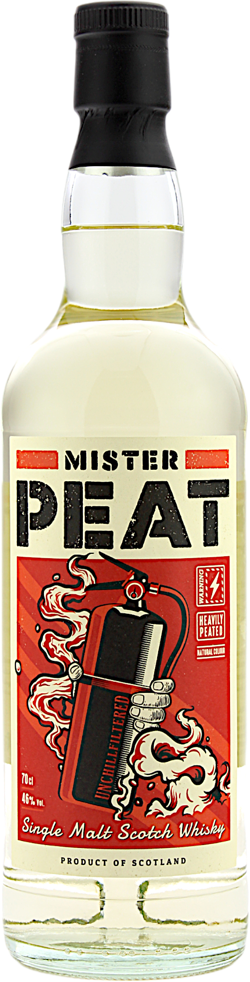 Mister Peat Single Malt Scotch Whisky Heavily Peated 46.0% 0,7l