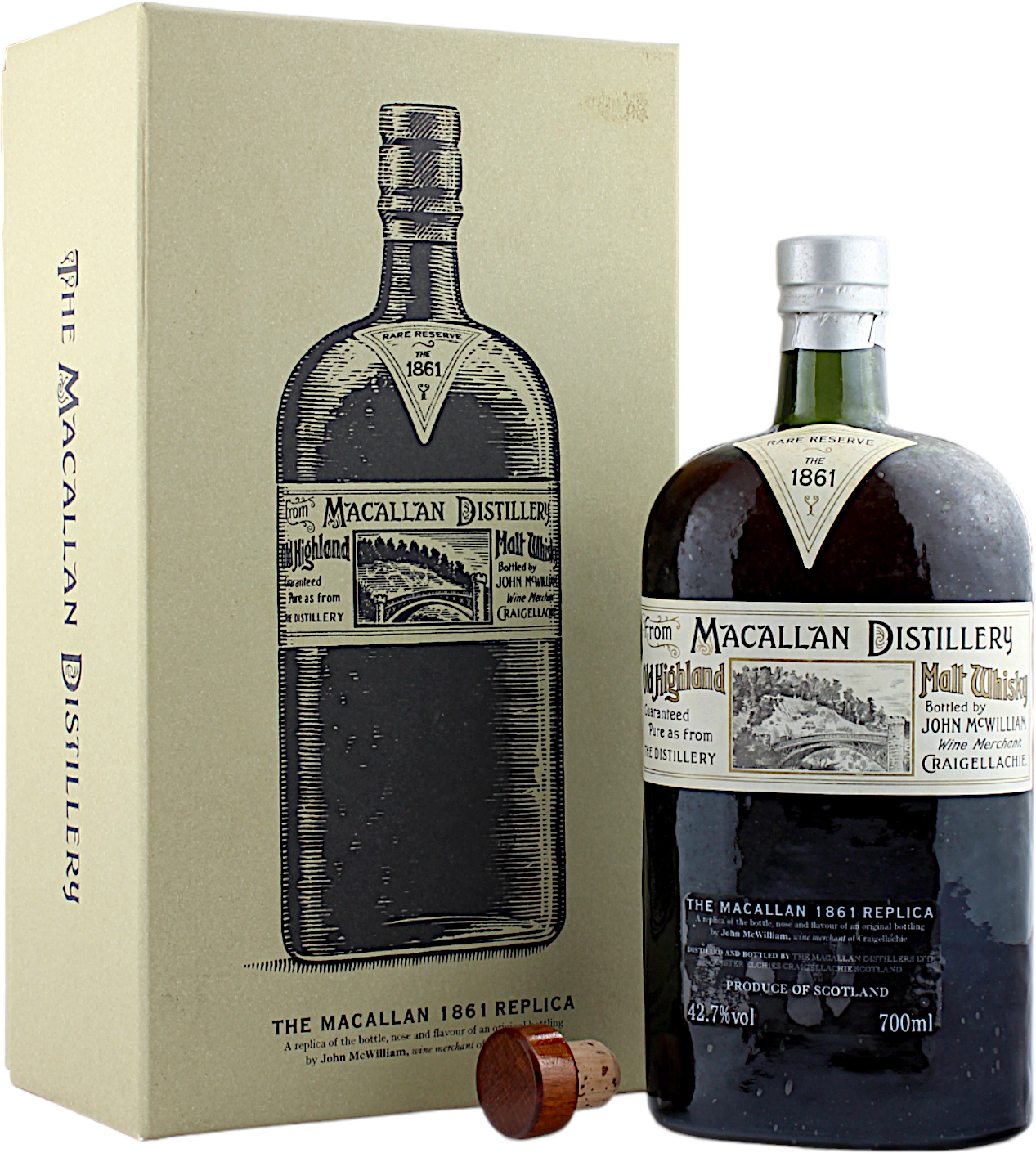 Macallan Replica 1861 2002 42.7% 0,7l