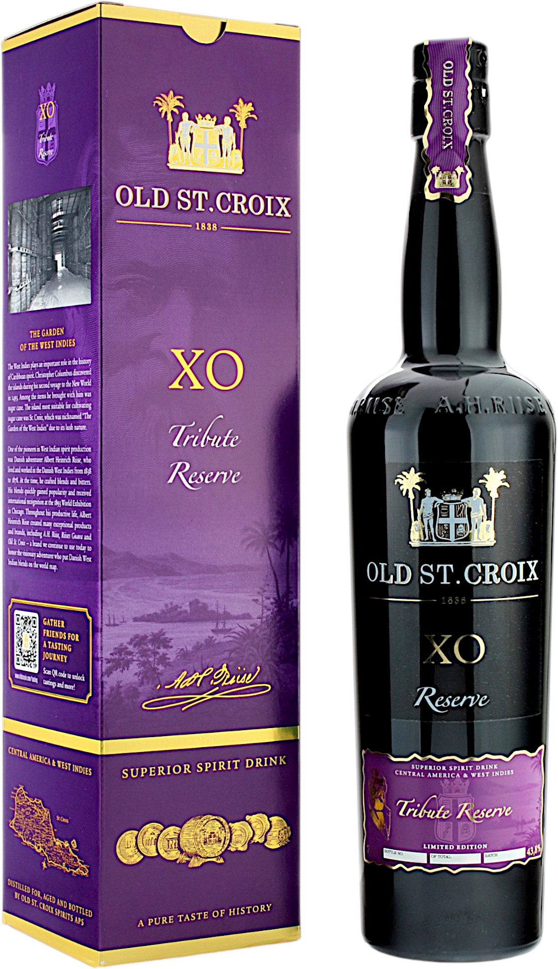Old St. Croix XO Tribute Reserve Limited Edition 43.8% 0,7l