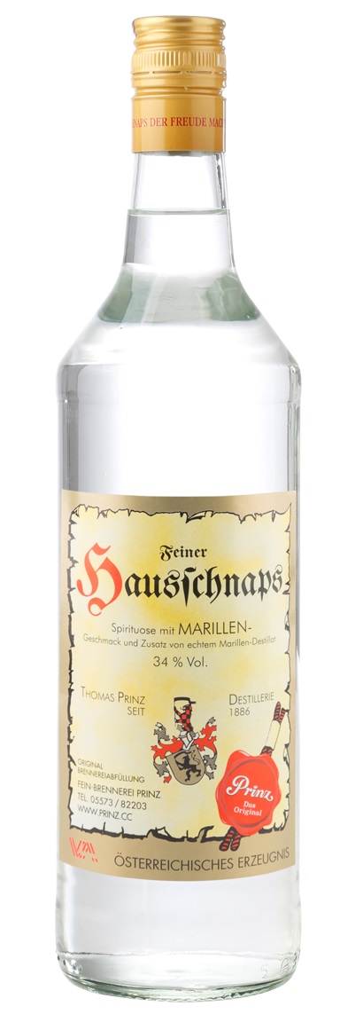 Prinz Hausschnaps Marille 34.0% 0,7l