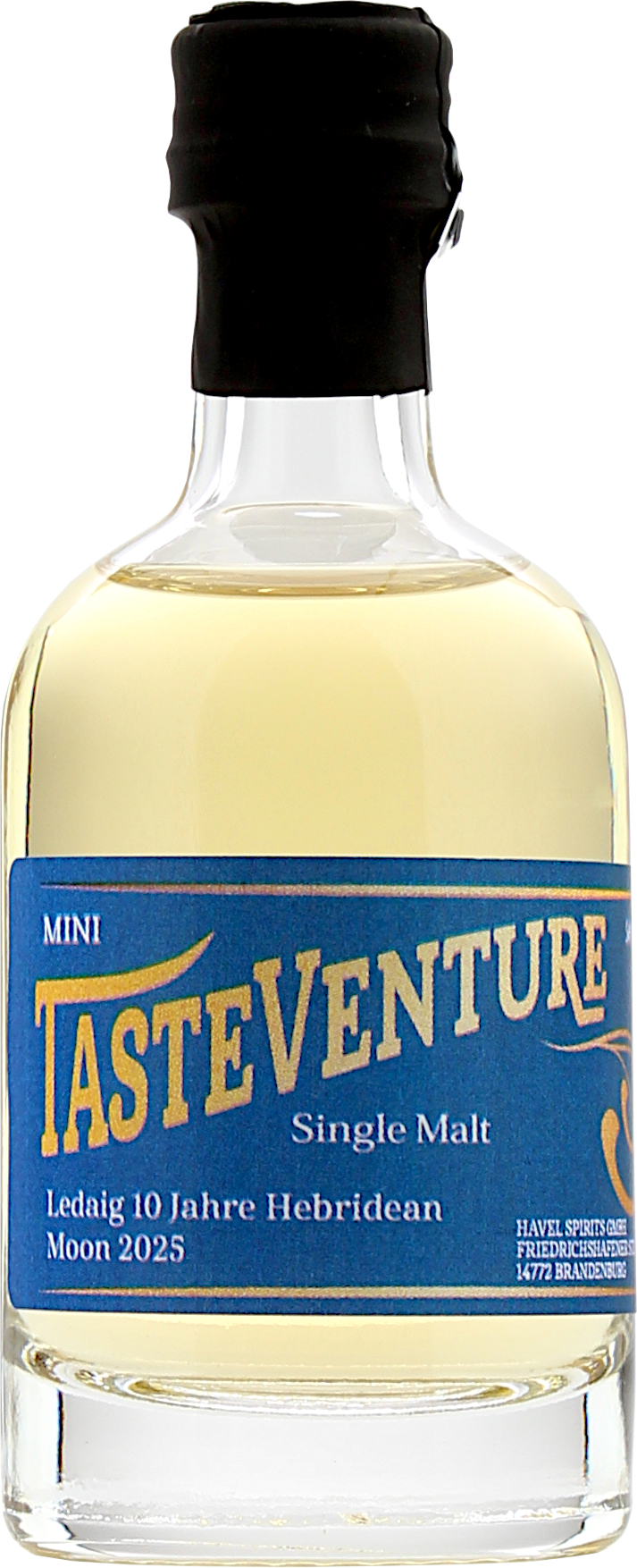 Miniatur Ledaig 10 Jahre Hebridean Moon 2025 Tasteventure 58.8% 0,05l