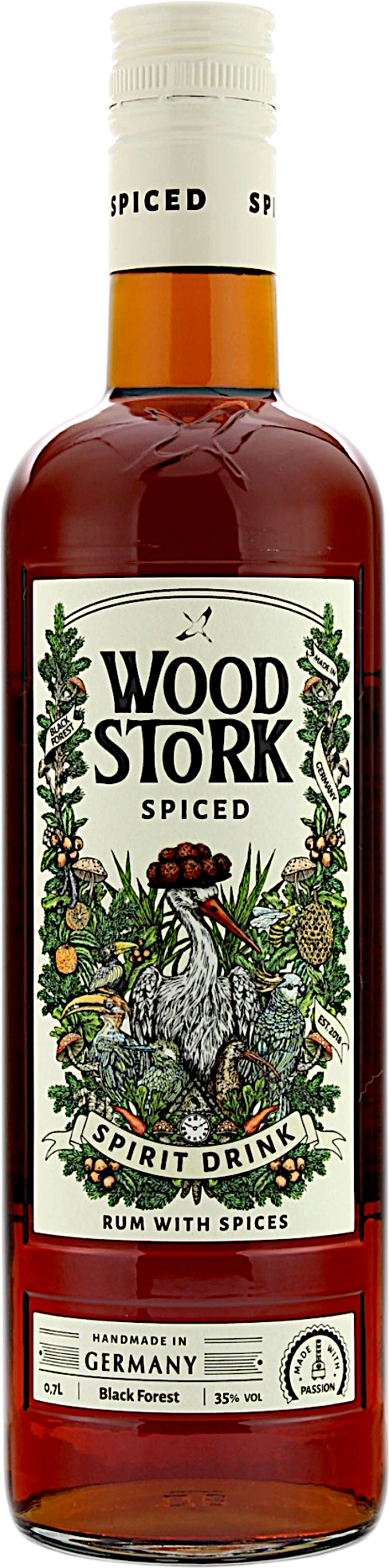 Wood Stork Spiced Rum 35.0% 0,7l