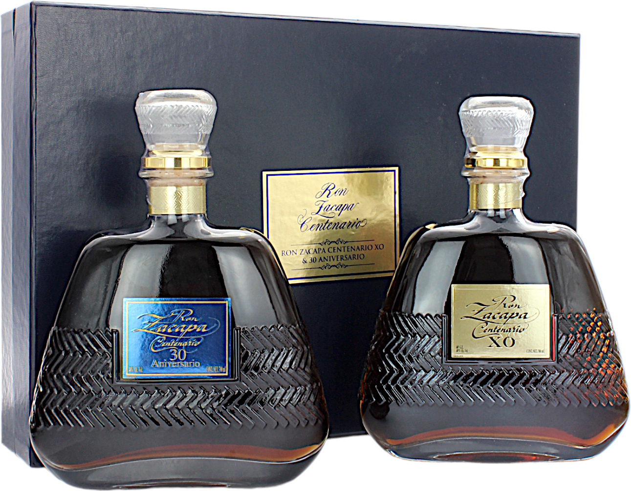 Ron Zacapa Centenario 30 Anniversario & Centenario XO Geschenkset 40.0% 1,4l