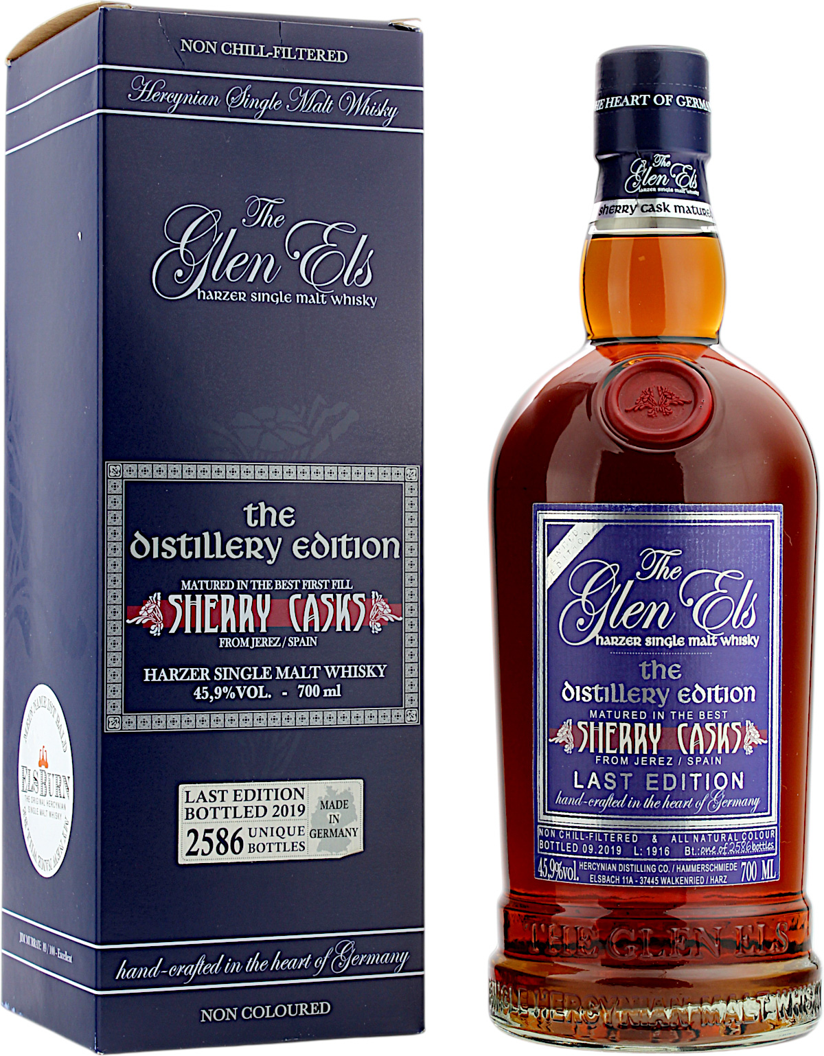 Glen Els The Distillery Edition Last Edition Bottled 2019 45.9% 0,7l