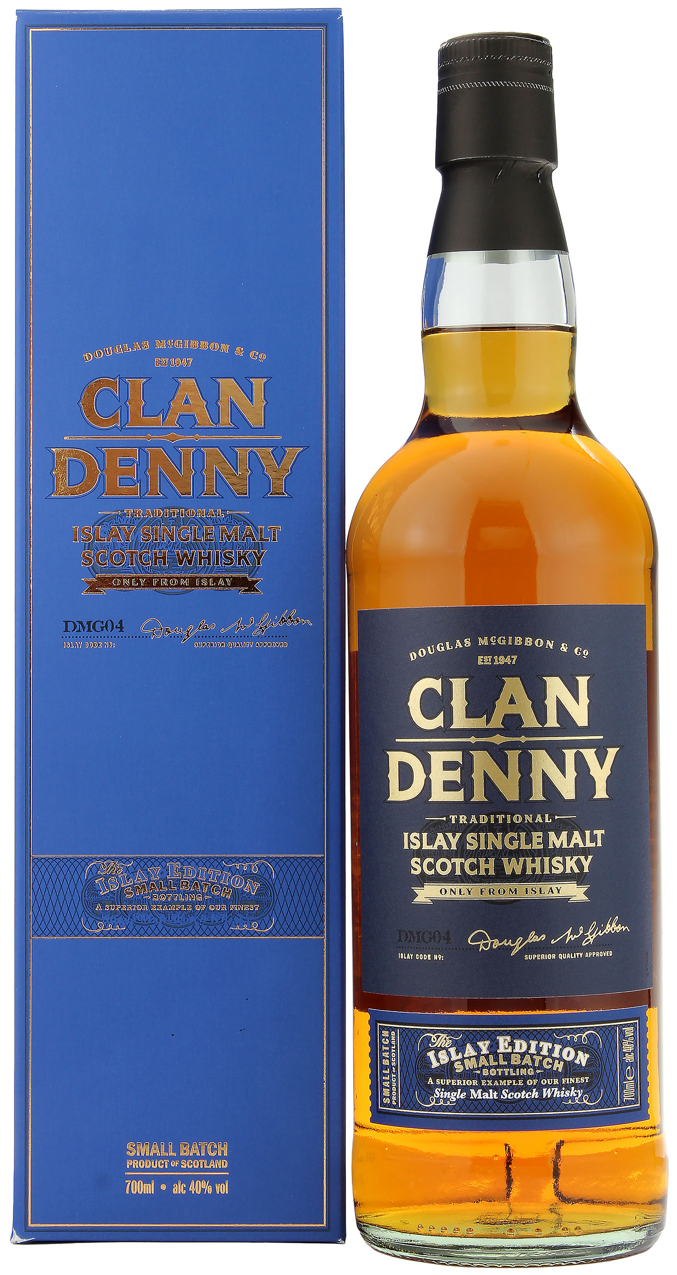 Clan Denny Single Malt Islay Edition 40.0% 0,7l