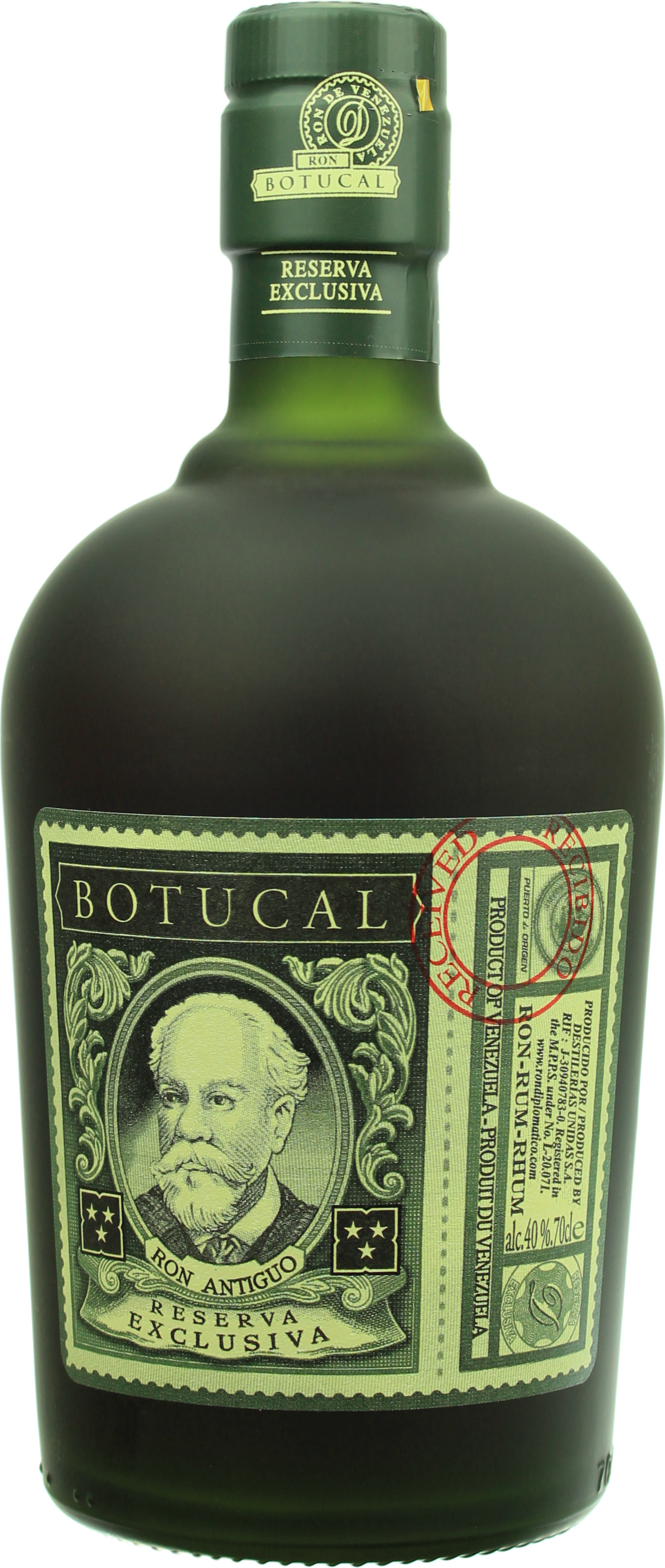 Ron Botucal Reserva Exclusiva 40.0% 0,7l