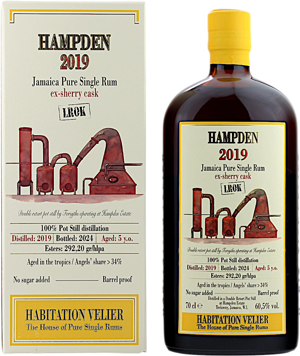 Hampden LROK 5 Jahre 2019/2024 Sherry Cask 60.5% 0,7l