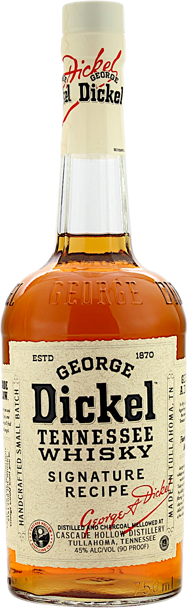 George Dickel Signature Recipe Tennessee Whisky 45.0% 0,7l