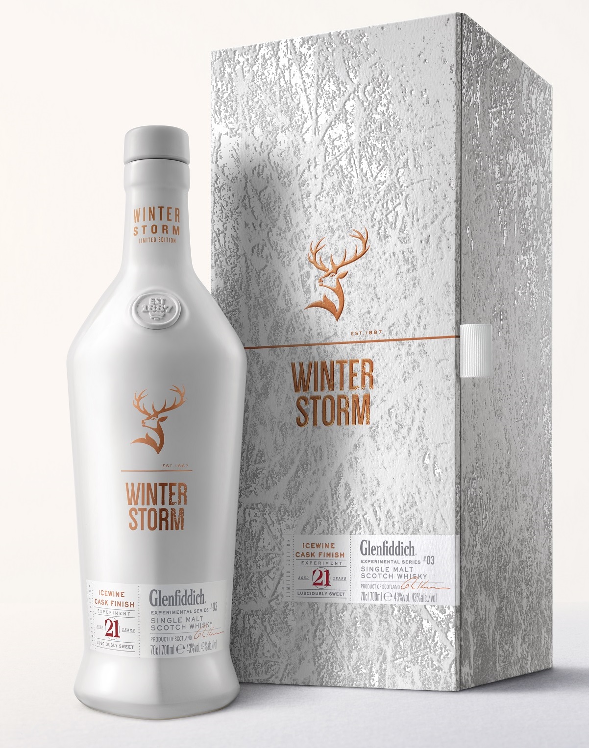 Glenfiddich Winter Storm 21 Jahre Batch 2 43.0% 0,7l