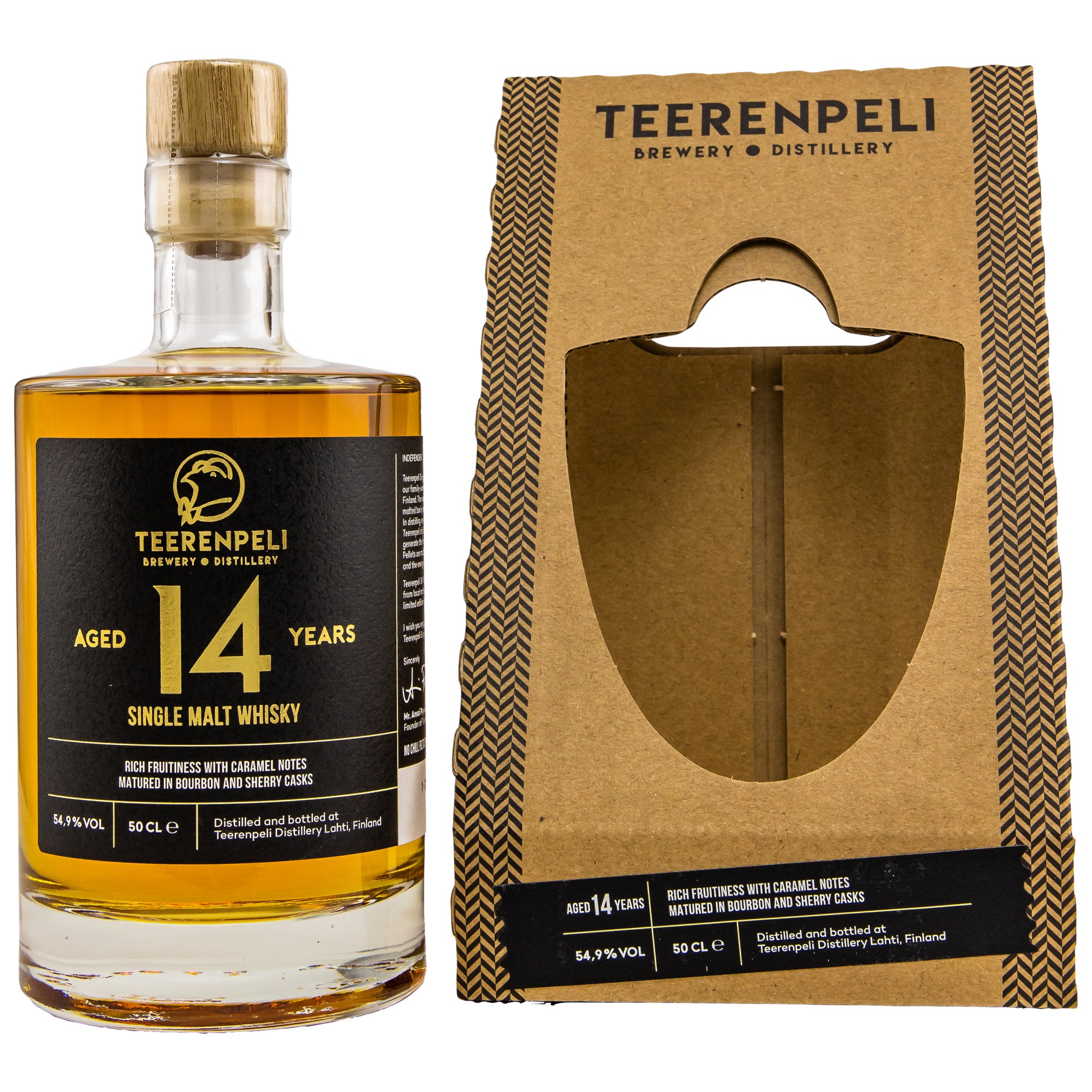 Teerenpeli 14 Jahre Single Malt (Finnland) 54.9% 0,5l