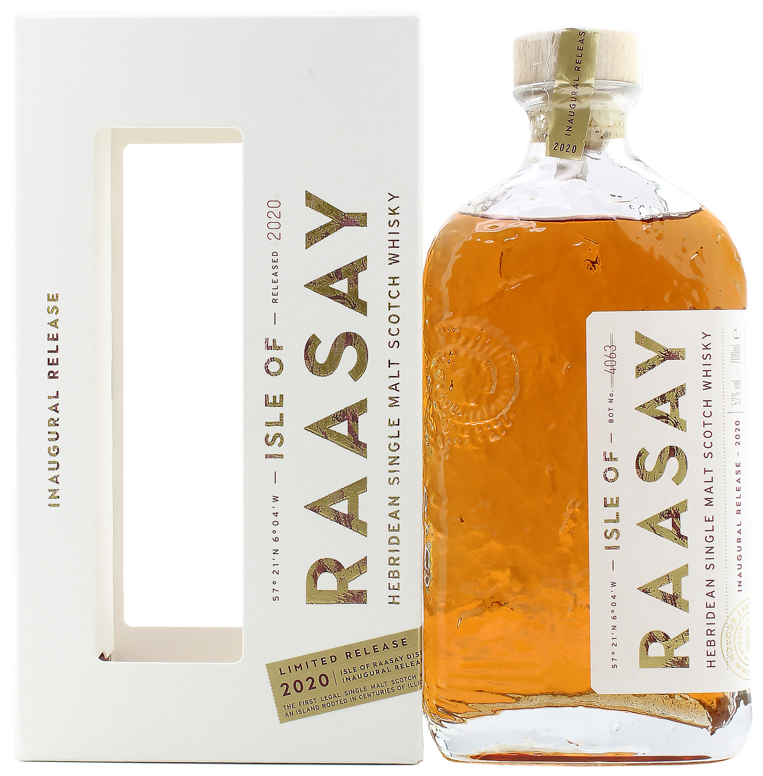 Isle of Raasay Single Malt Inaugural Release 2020 52.0% 0,7l