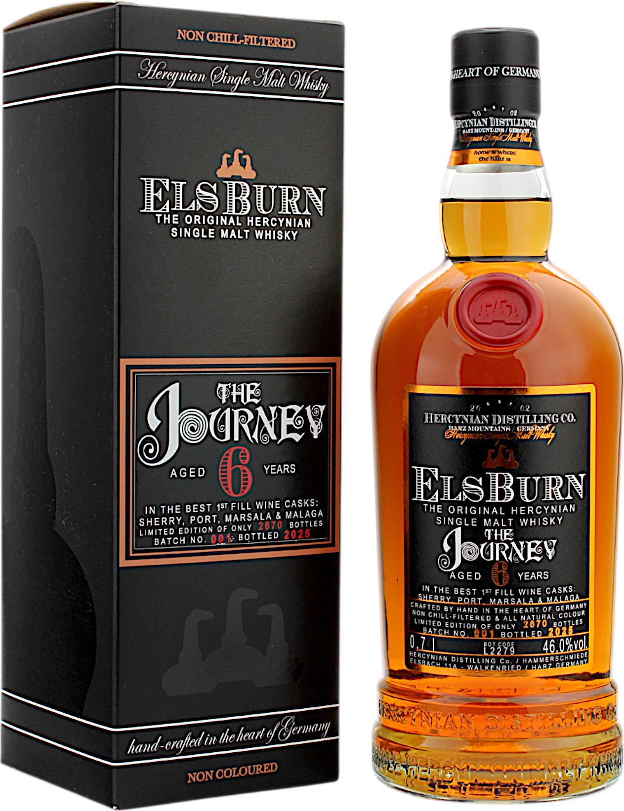 Elsburn The Journey 2025 6 Jahre 46.0% 0,7l