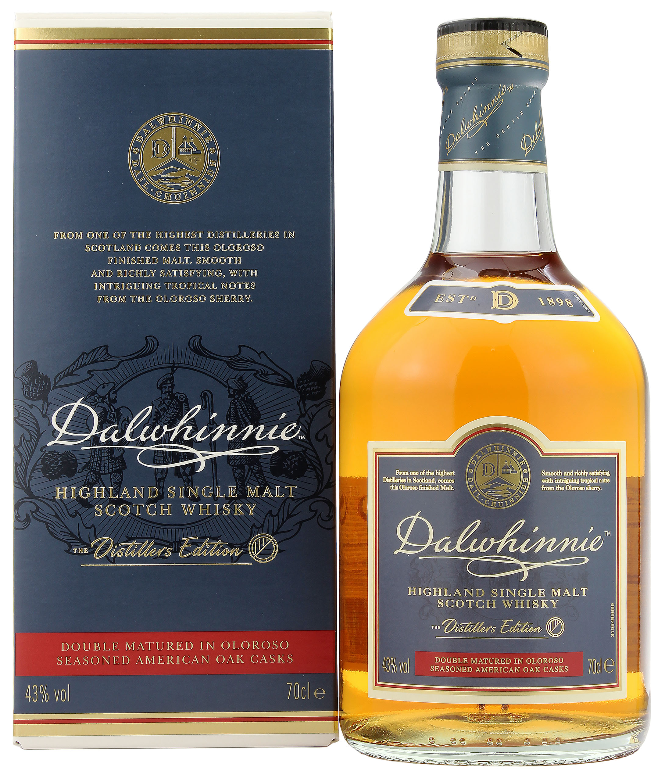 Dalwhinnie Distillers Edition 43.0% 0,7l