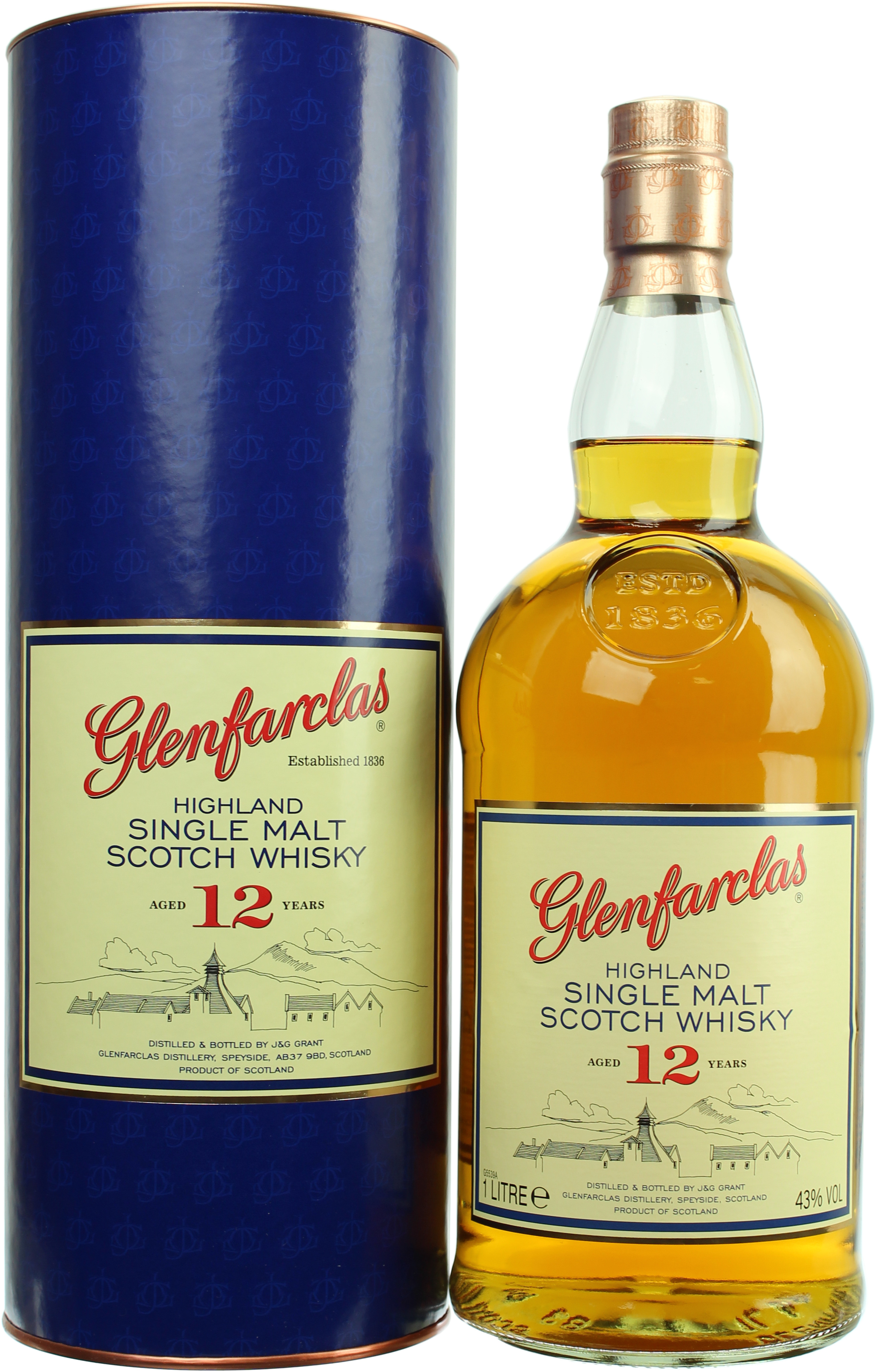 Glenfarclas 12 Jahre 43.0% 1 Liter