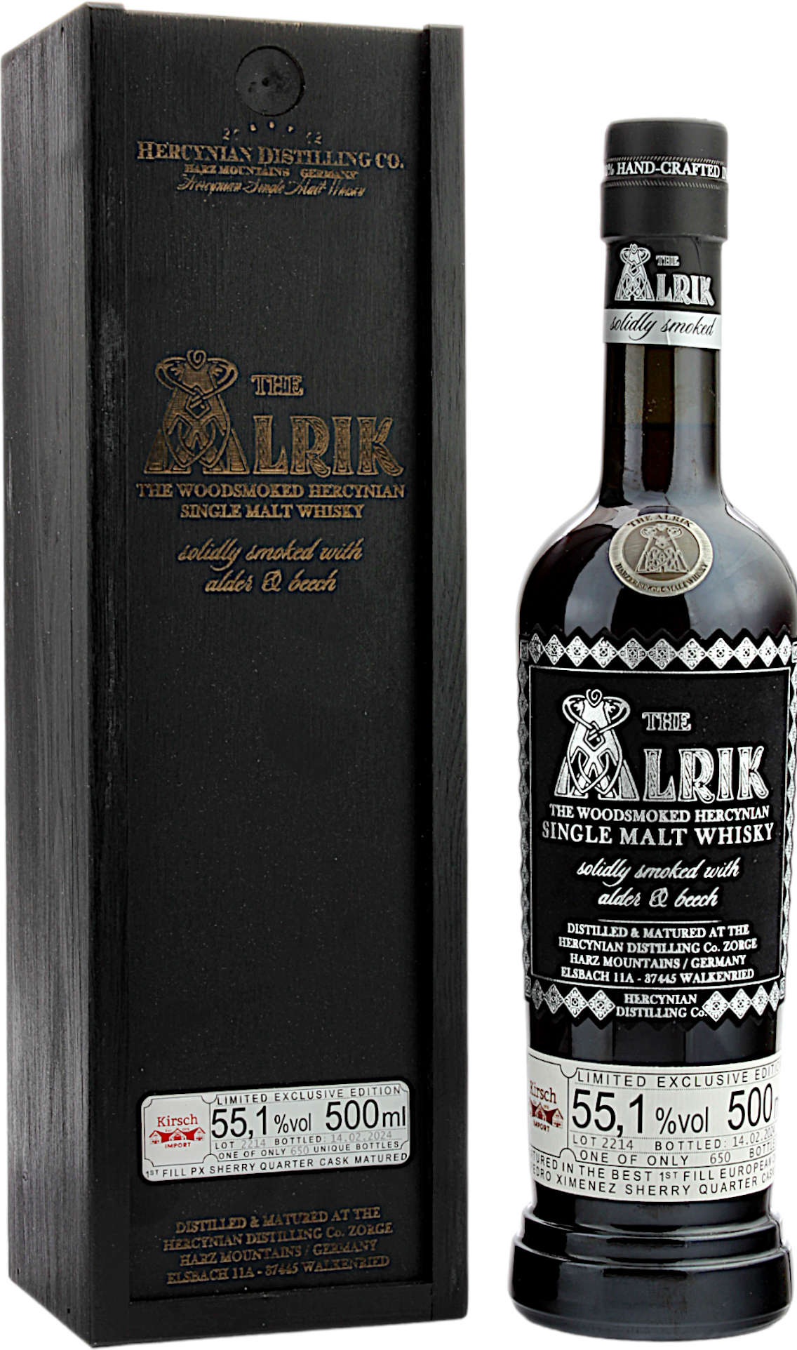 Hercynian The Alrik PX Quarter Cask Kirsch 55.1% 0,5l  Hercynian The Alrik PX Quarter Cask Kirsch 55.1% 0,5l