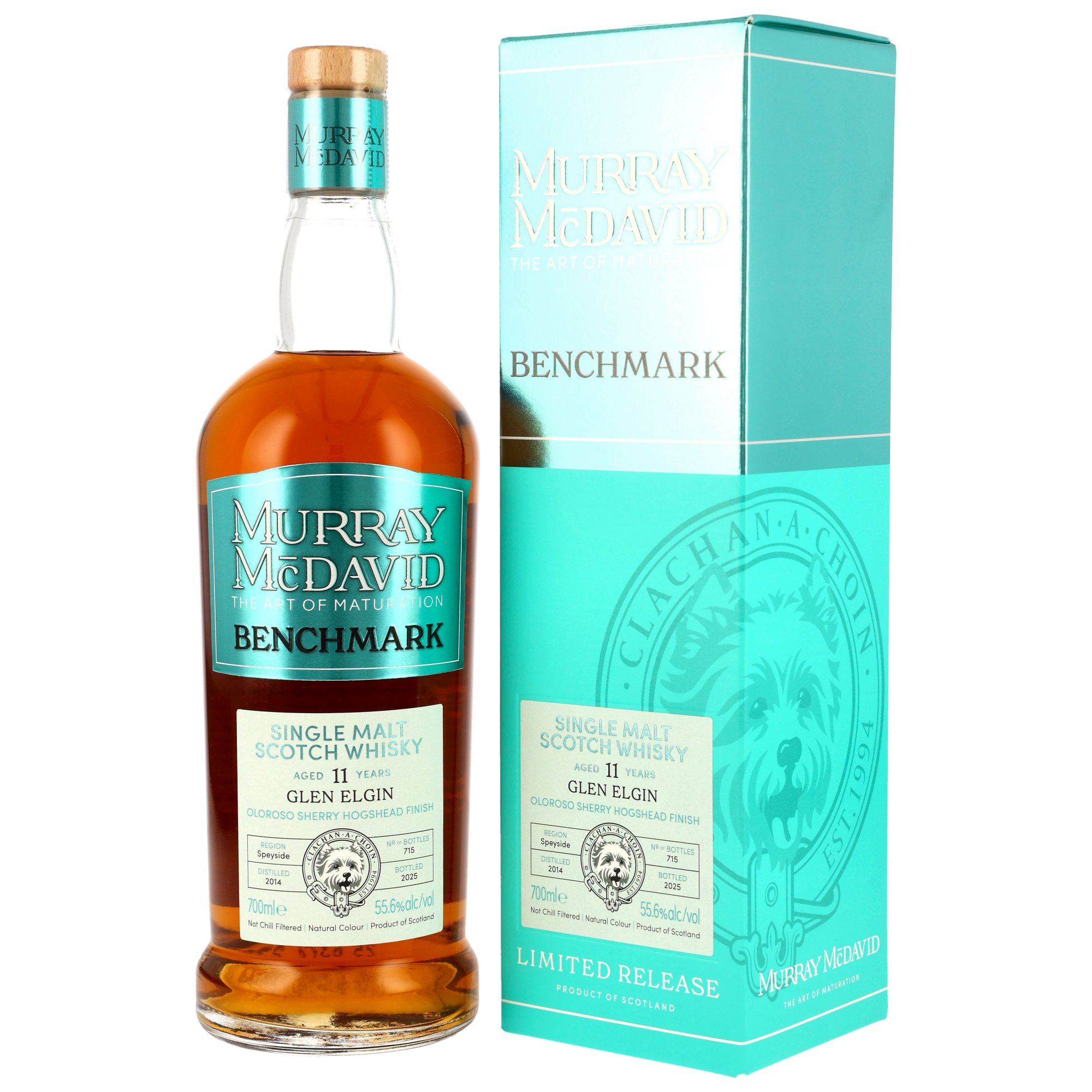 Glen Elgin 11 Jahre 2014/2025 Oloroso Sherry Cask Finish Murray McDavid 55.6% 0,7l