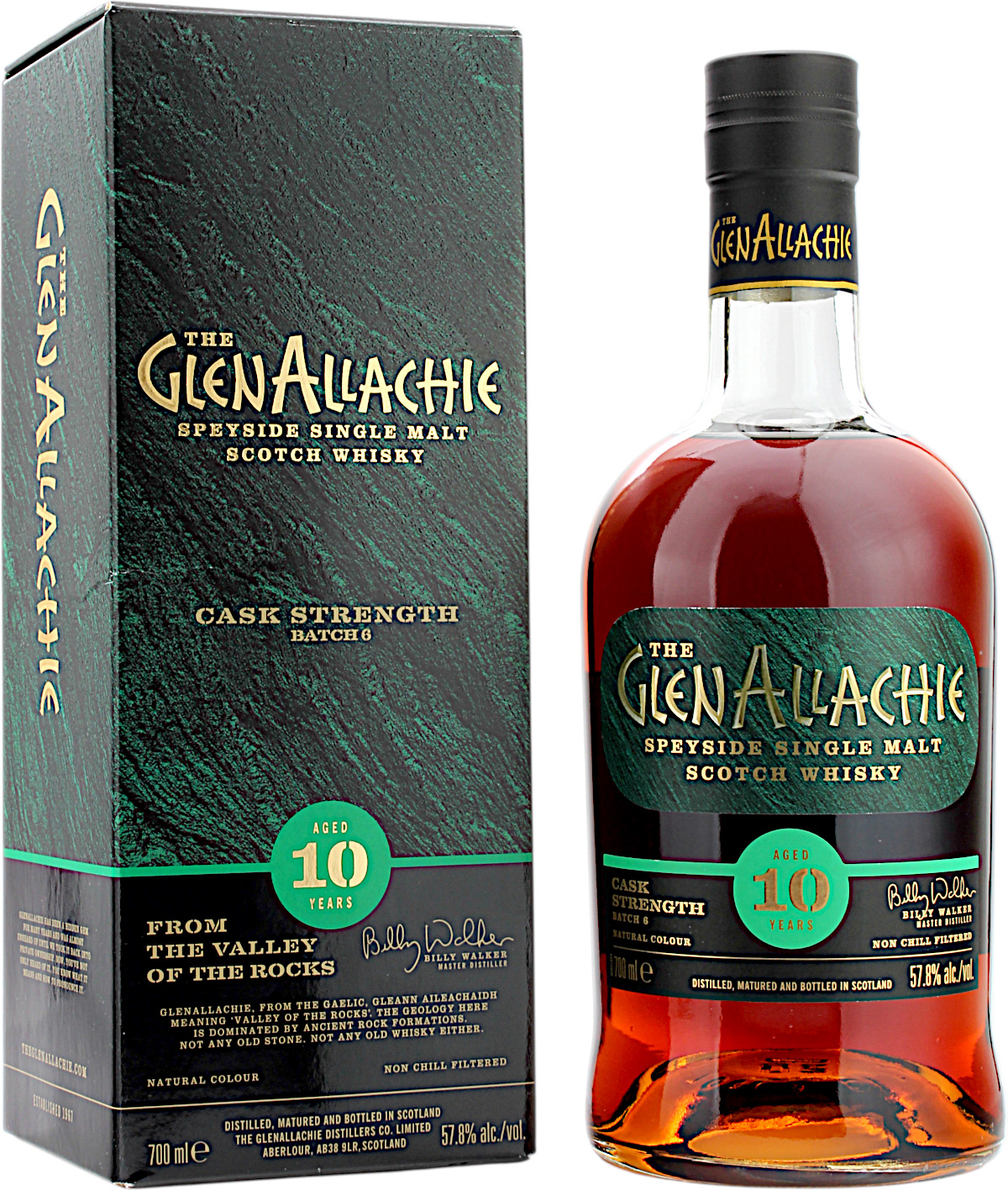 Glenallachie 10 Jahre Batch 6 Cask Strength 57.8% 0,7l