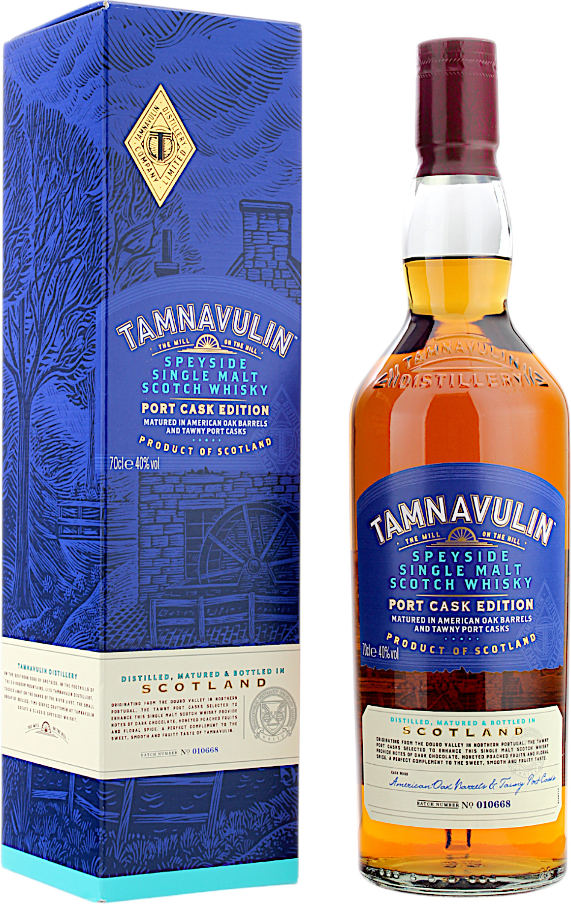 Tamnavulin Port Cask Edition 40.0% 0,7l