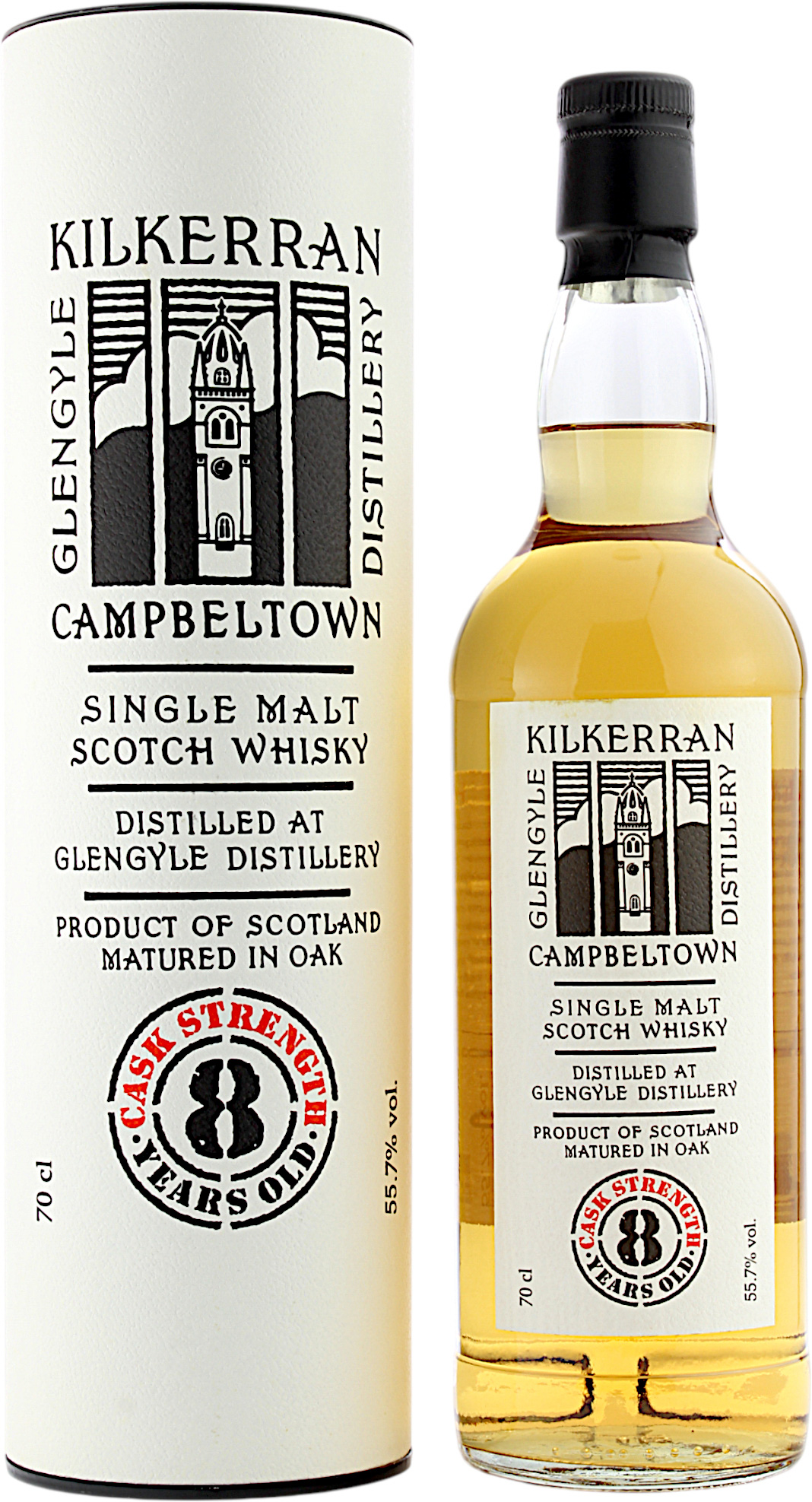 Kilkerran 8 Jahre Batch 2 Cask Strength 55.7% 0,7l