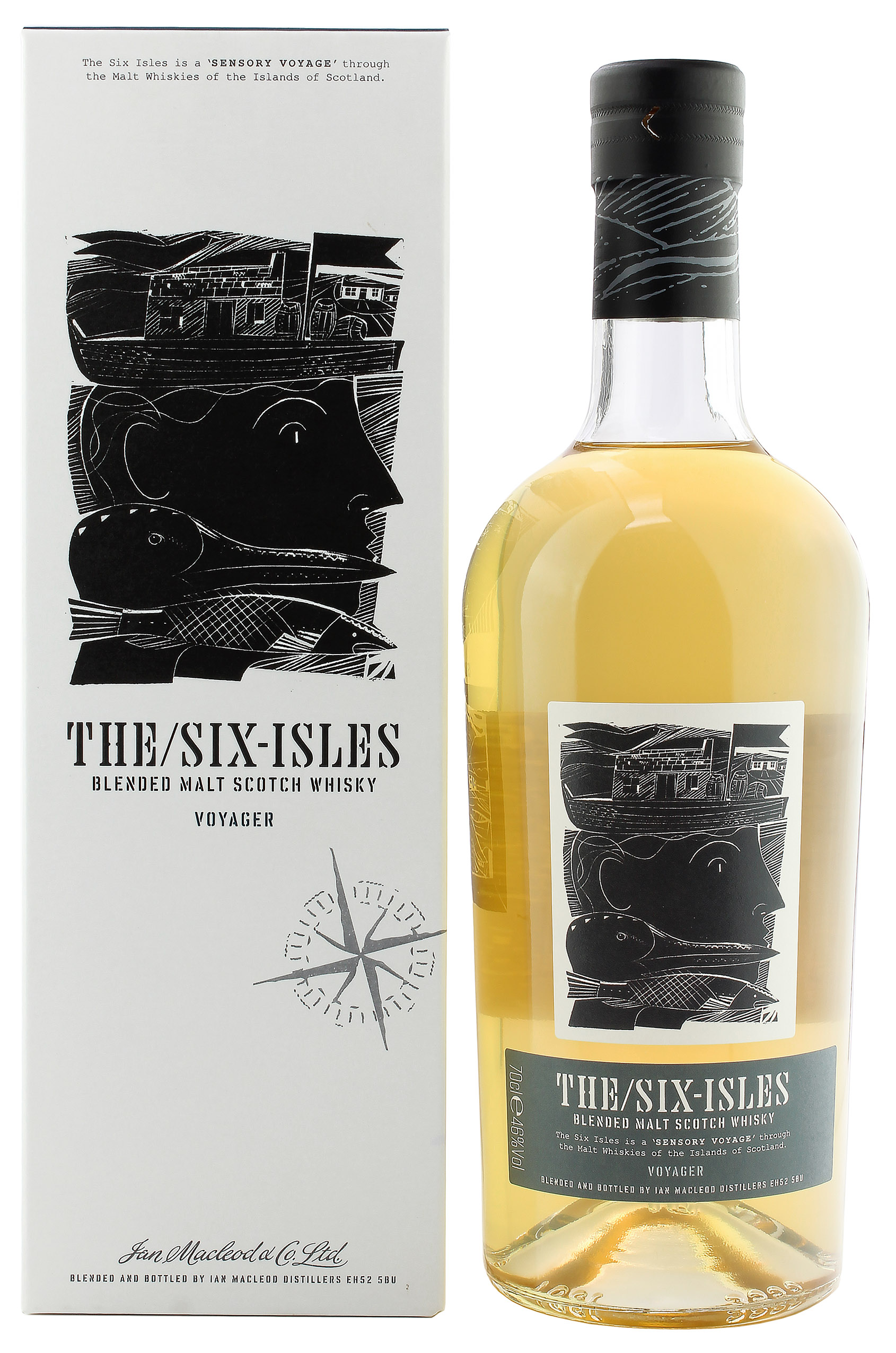 The Six Isles Voyager Blended Malt Whisky 46.0% 0,7l