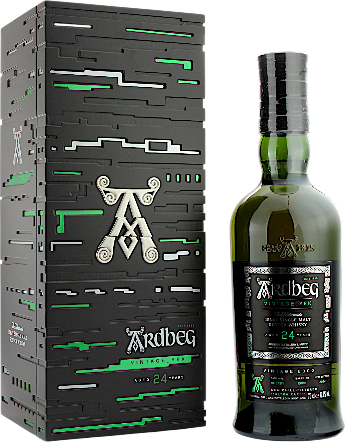 Ardbeg 24 Jahre 2000 Vintage Y2K 47.8% 0,7l