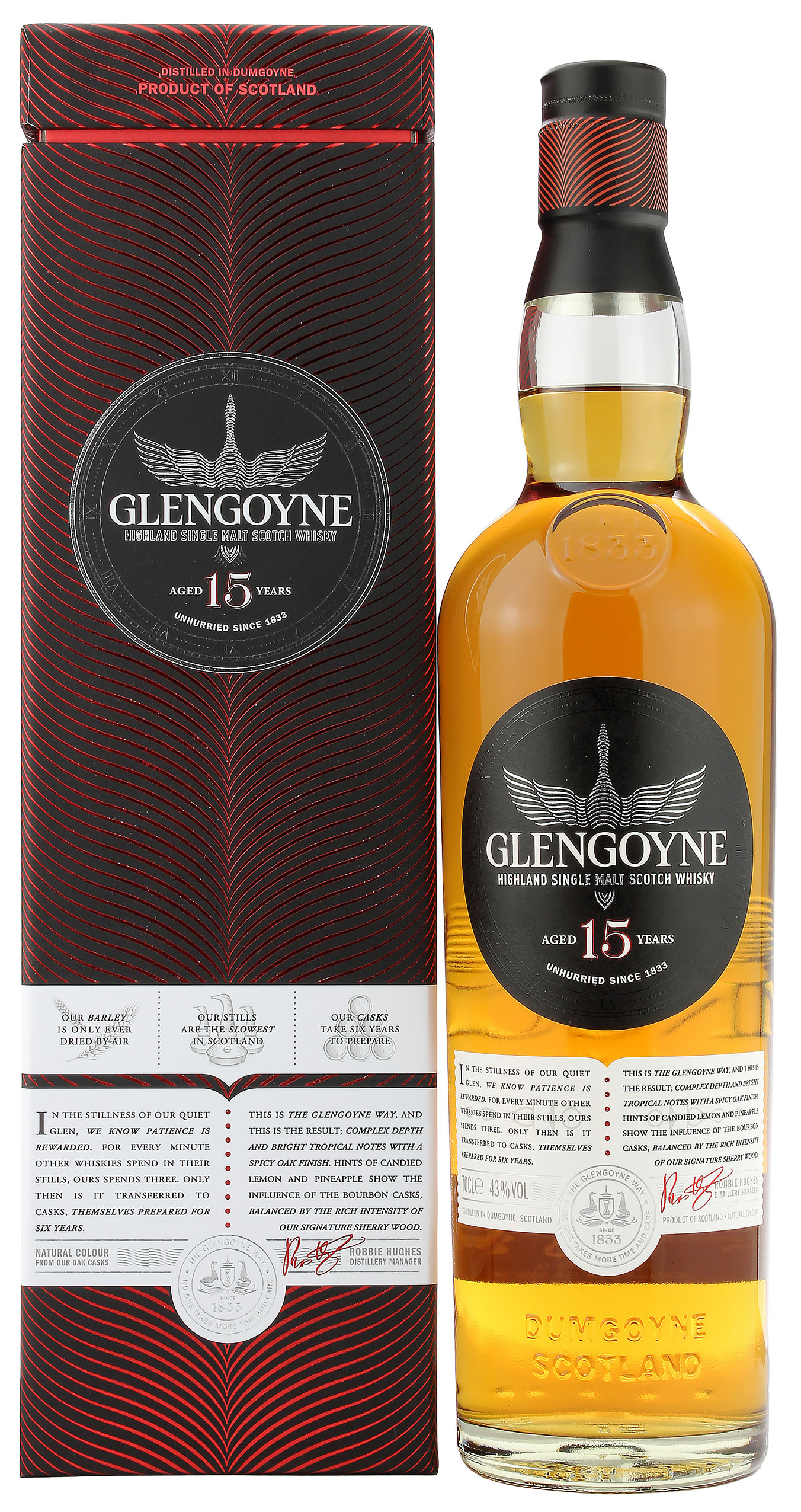 Glengoyne 15 Jahre 2022 43.0% 0,7l