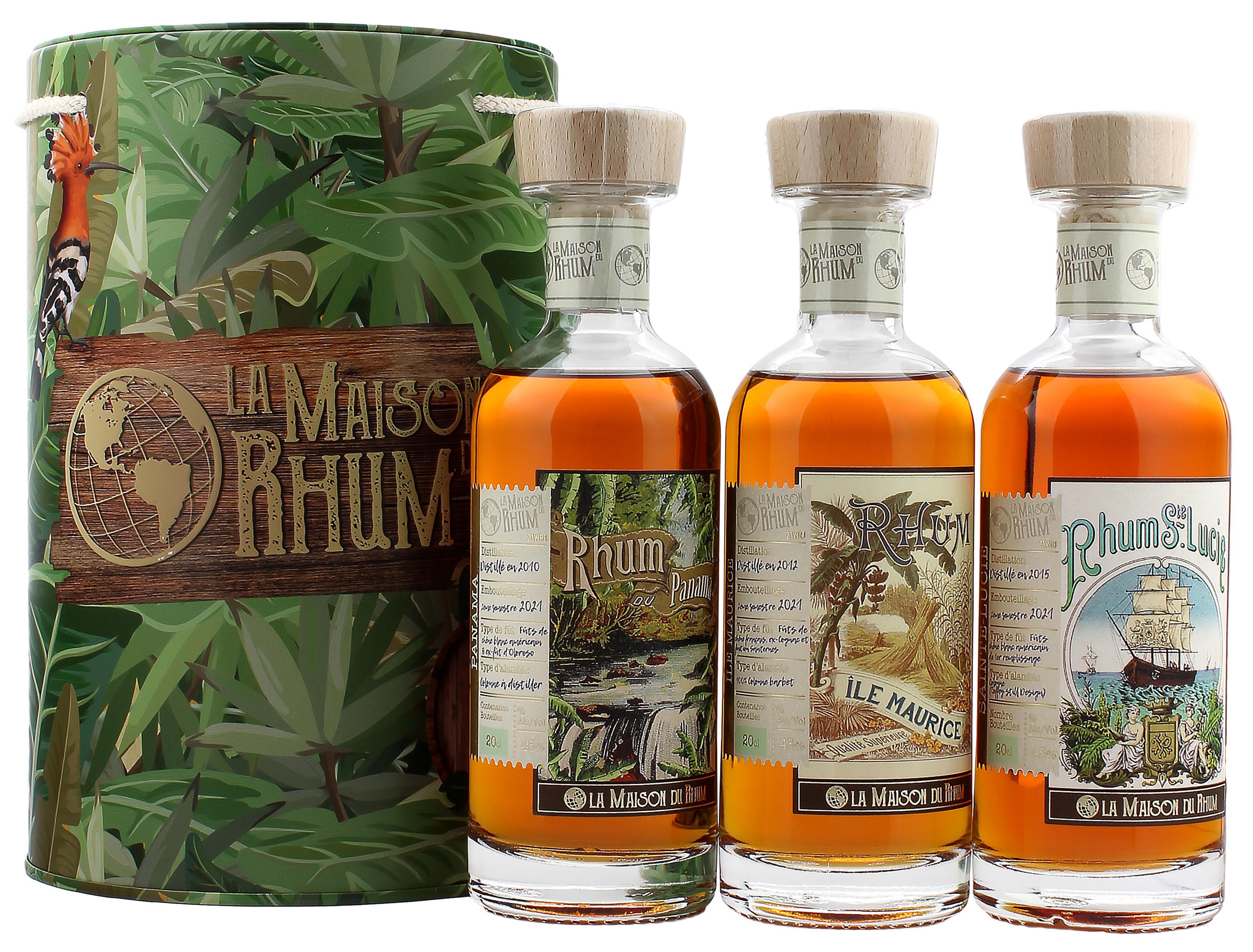 La Maison Du Rhum Mini Bucket 45.0% 3x0,2l