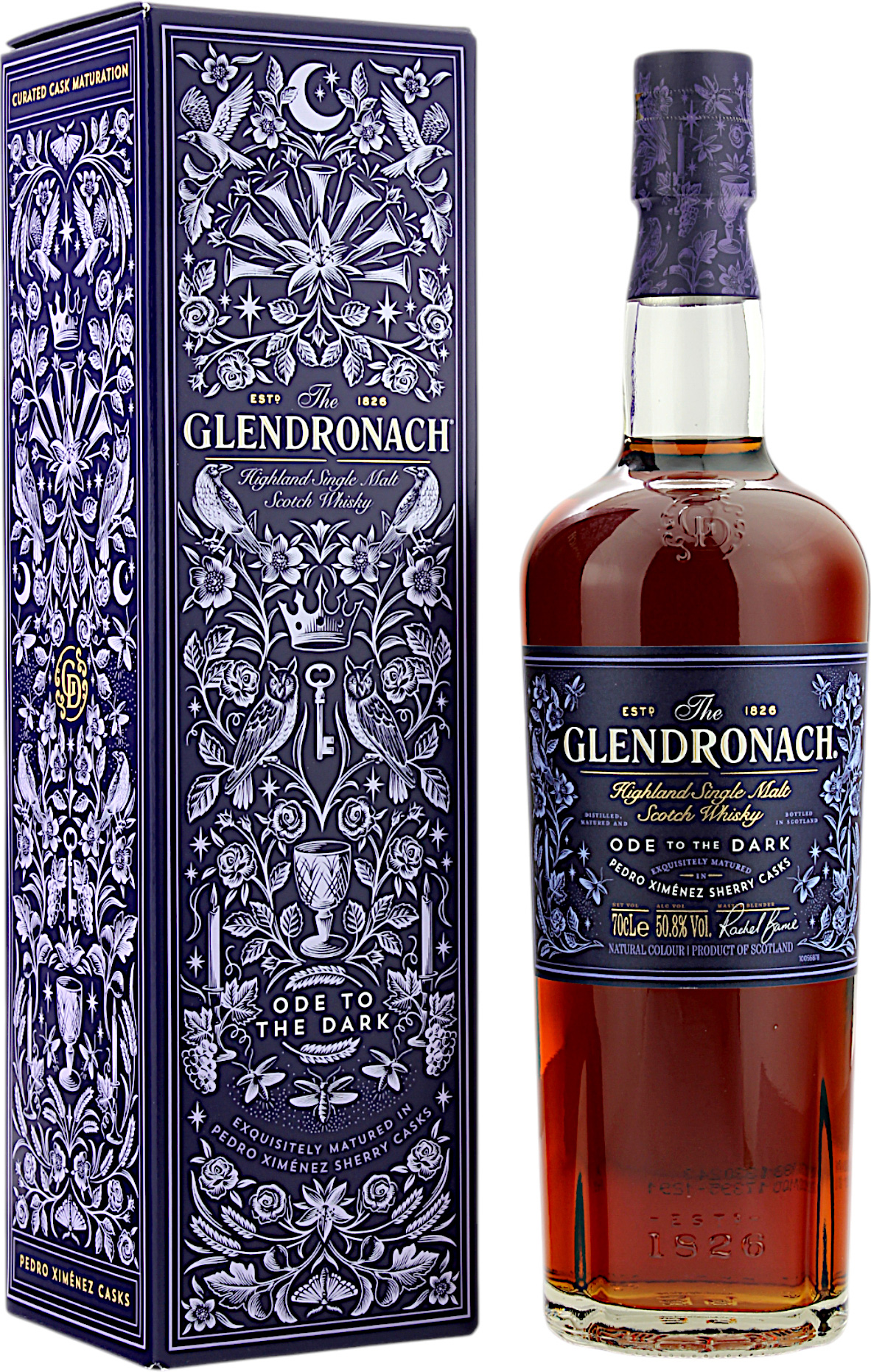 Glendronach Ode to the Dark Pedro Ximinez Casks The Master’s Anthology 50.8% 0,7l Glendronach Ode to the Dark Pedro Ximinez Casks The Master’s Anthology 50.8% 0,7l