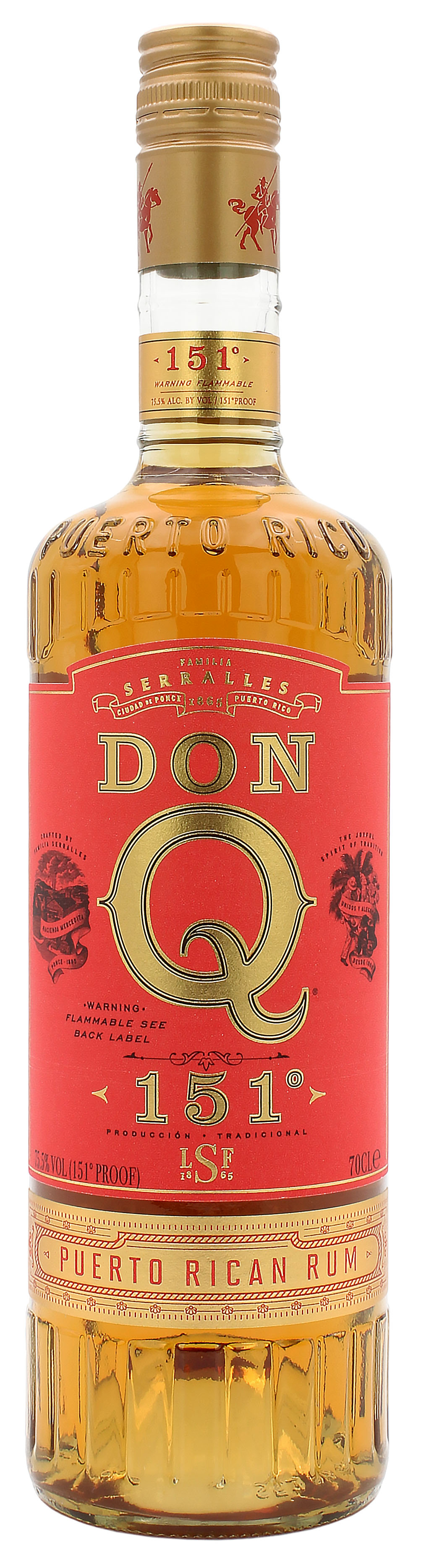 Don Q Rum 151 Overproof 75.5% 0,7l