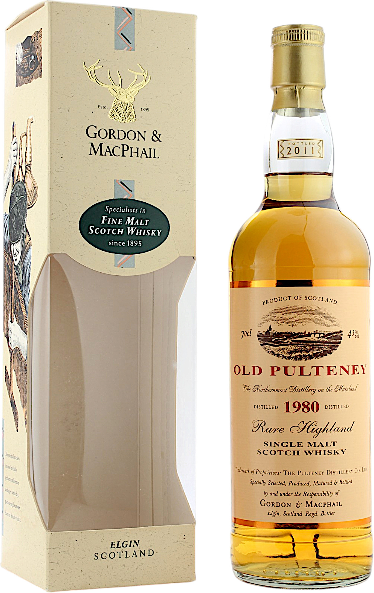 Old Pulteney 1980/2011 G&M Rare Highland Single Malt 43.0% 0,7l