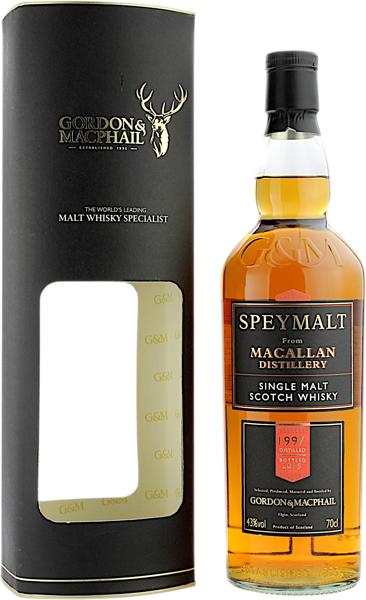 Macallan Speymalt 1997/2015 Gordon & MacPhail 43.0% 0,7l