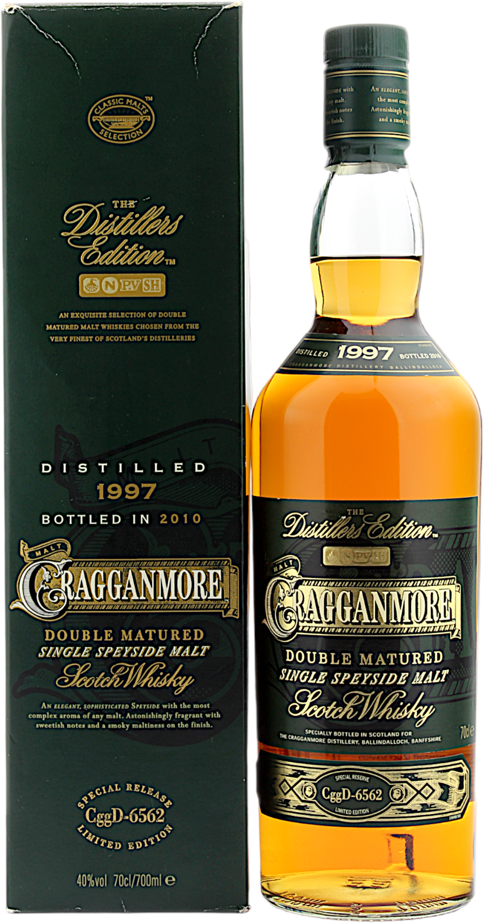 Cragganmore Distillers Edition 1997/2010 40.0% 0,7l