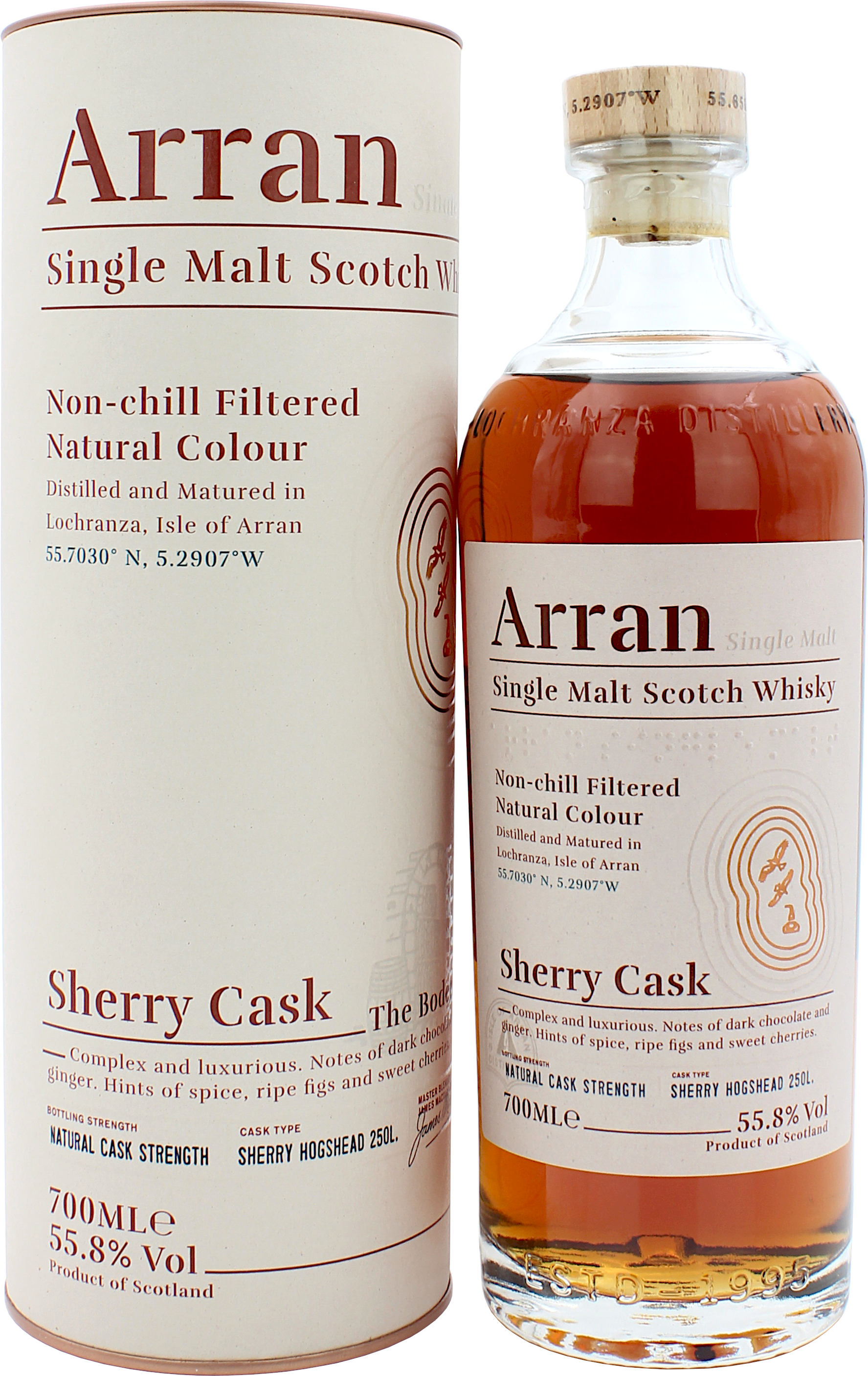 Arran Sherry Cask The Bodega Cask Strength 55.8% 0,7l