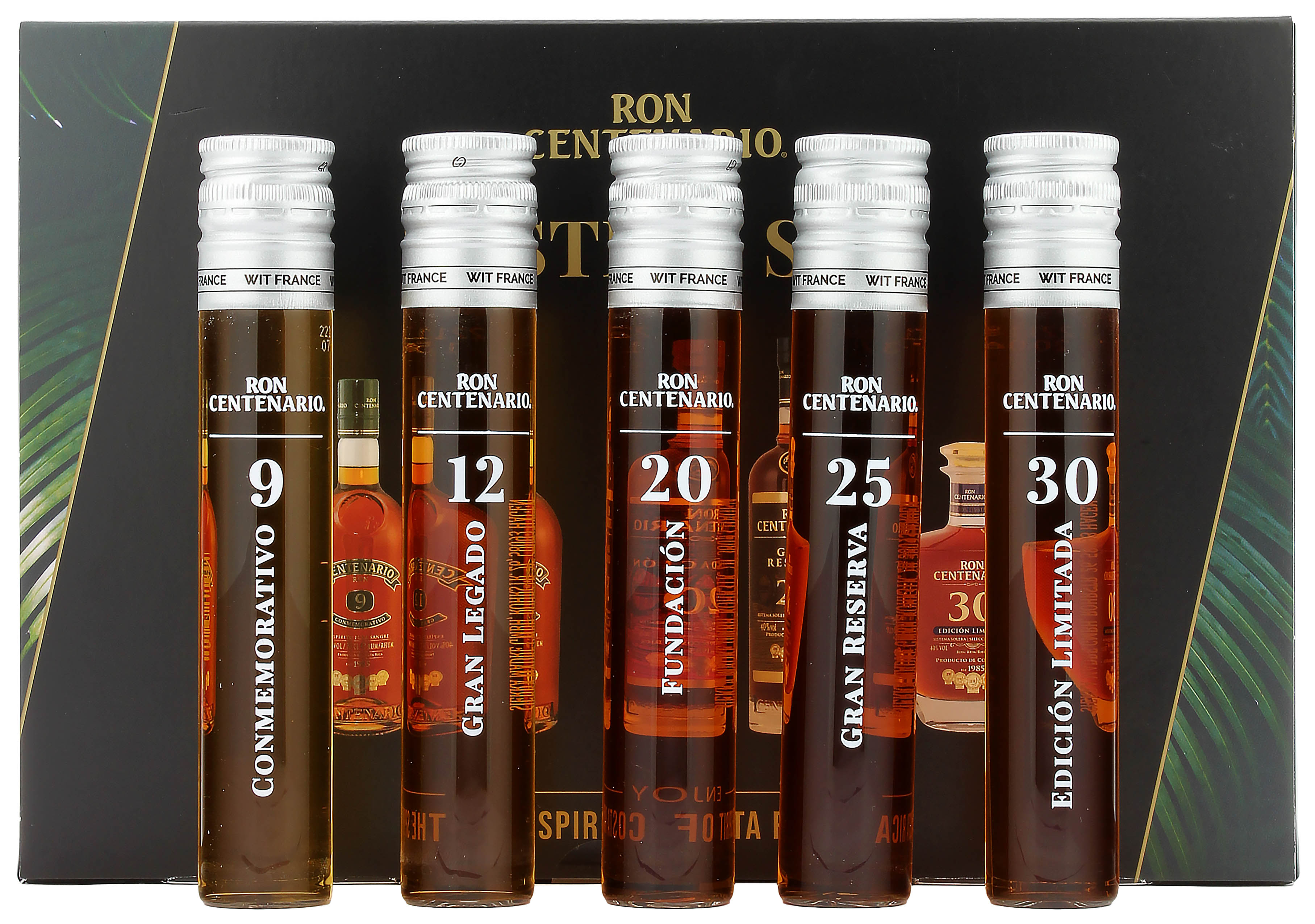 Ron Centenario Miniaturen Tasting Set 40.0% 5x50ml