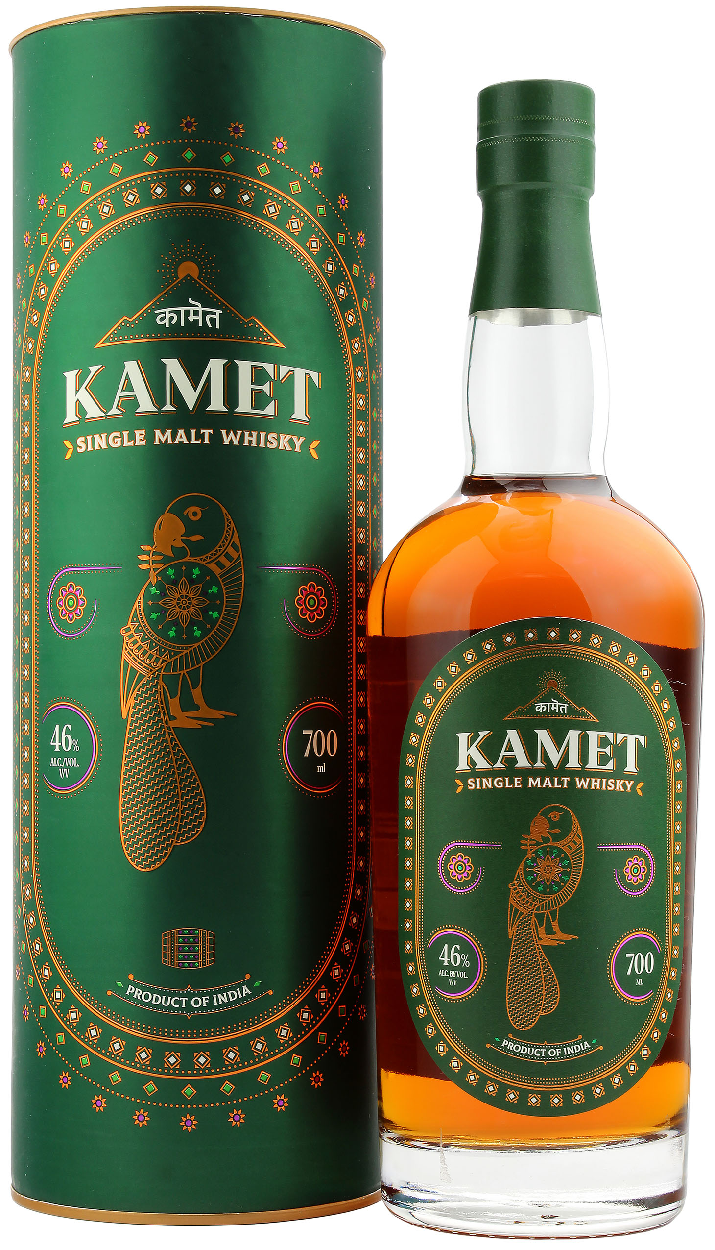 Kamet Indian Single Malt 46.0% 0,7l