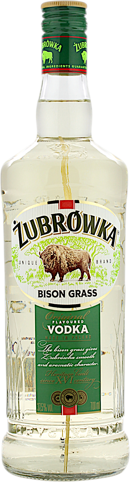Zubrowka Vodka Bison Grass 37.5% 0,7l