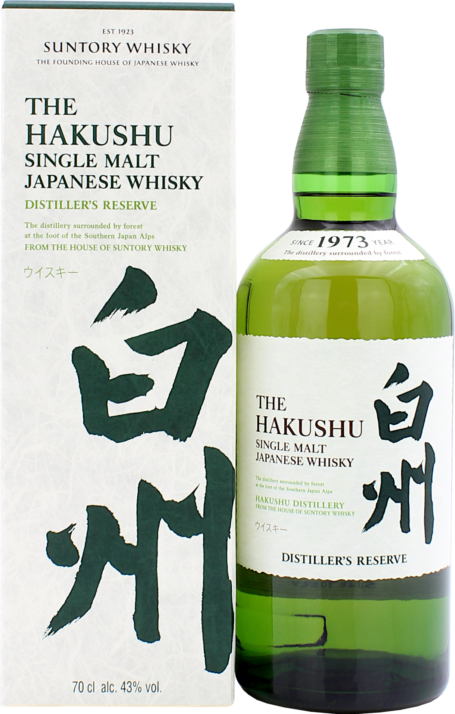 Suntory Hakushu Distiller's Reserve 43.0% 0,7l