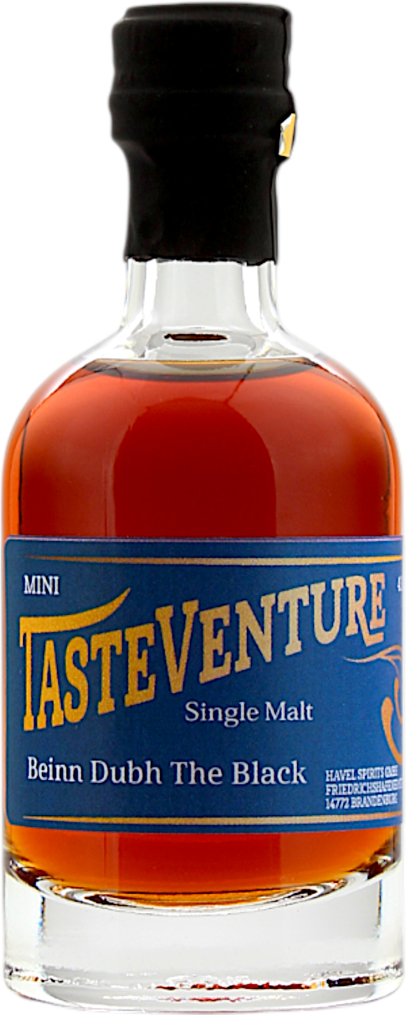 Miniatur Beinn Dubh The Black Tasteventure 43.0% 0,05l