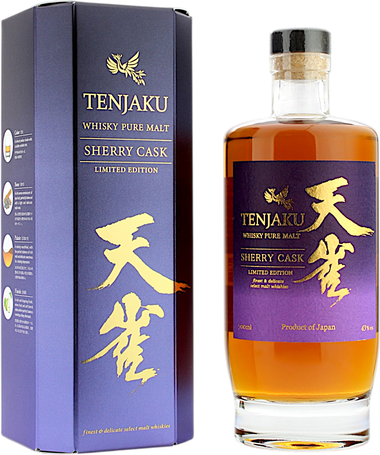 Tenjaku Pure Malt Whisky Sherry Cask Limited Edition 43.0% 0,7l