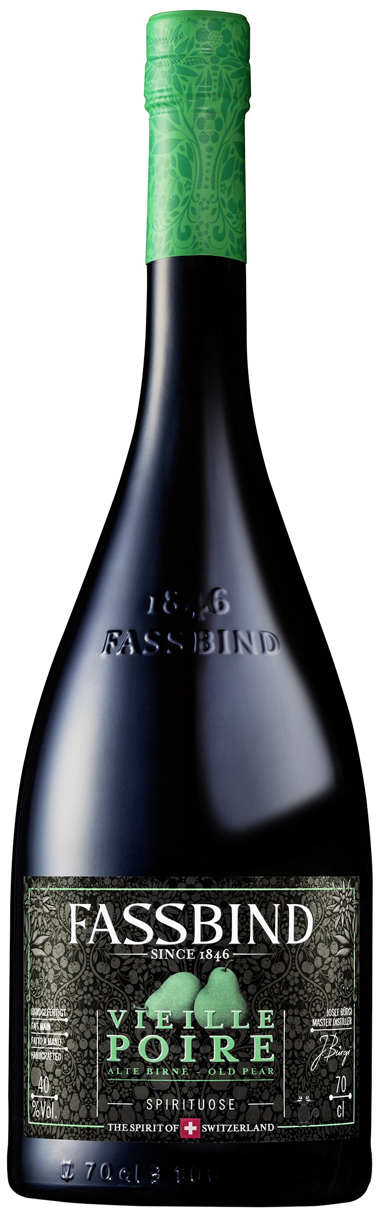 Fassbind Vieille Poire Barrique - Alte Birne 40.0% 0,7l