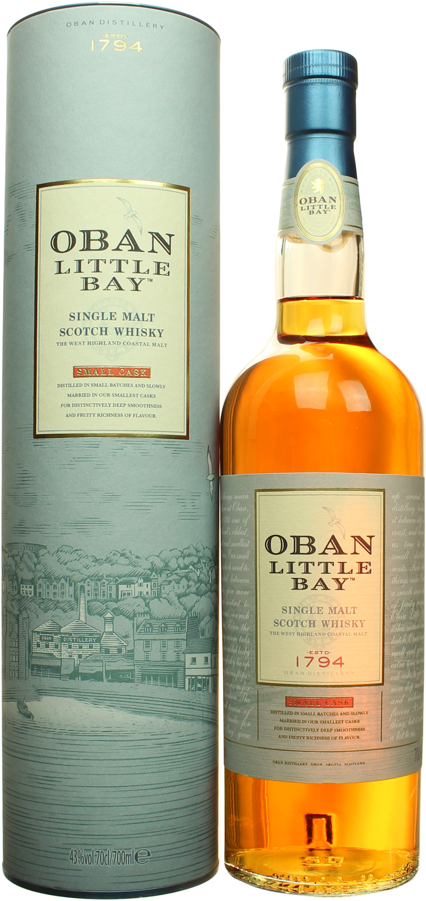 Oban Little Bay 43.0% 0,7l