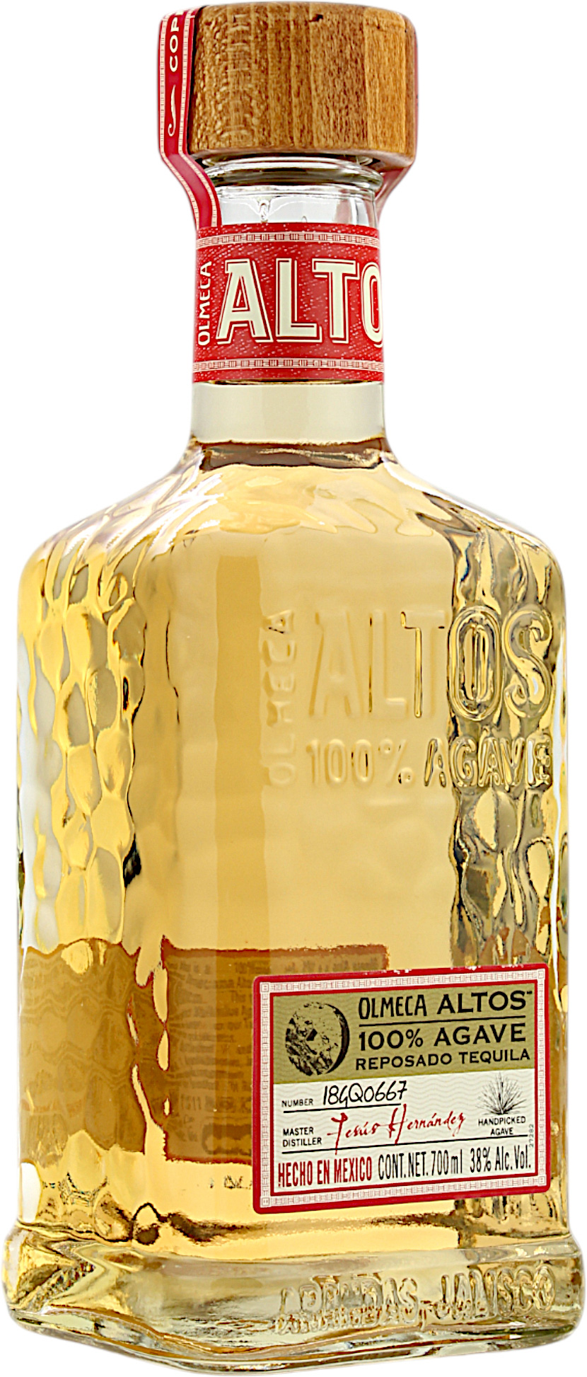 Olmeca Altos Reposado Tequila 38.0% 0,7l