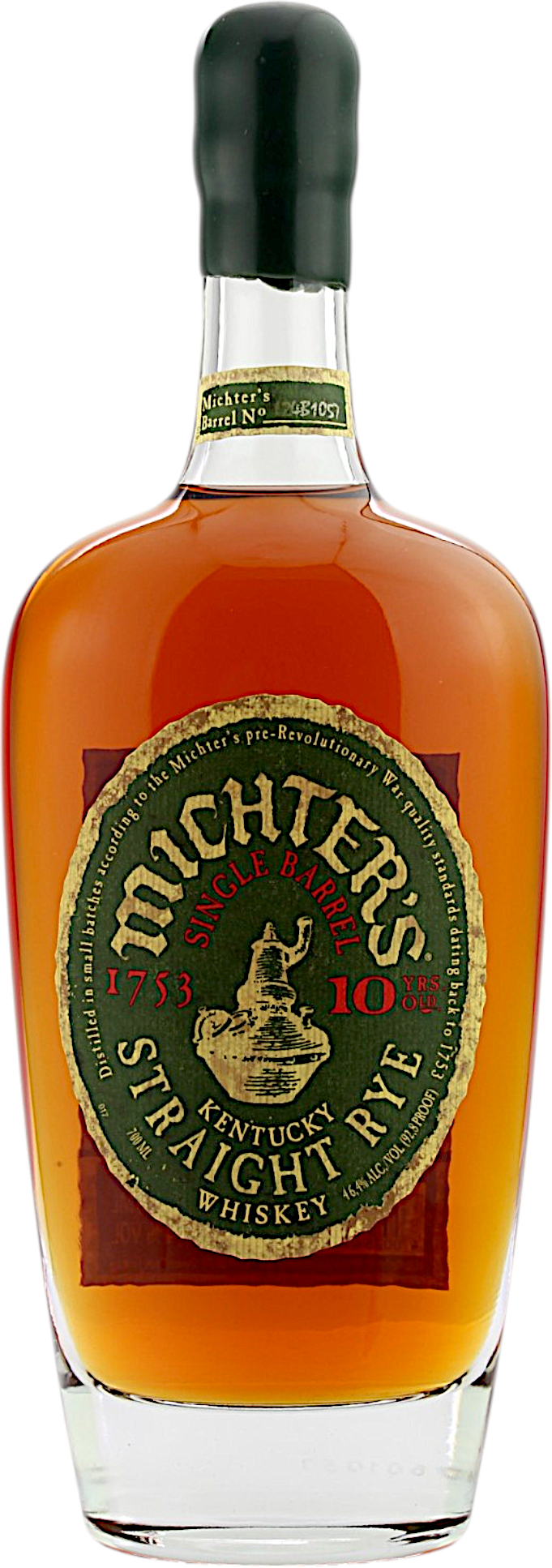 Michter's Single Barrel 10 Jahre Kentucky Straight Rye 46.4% 0,7l