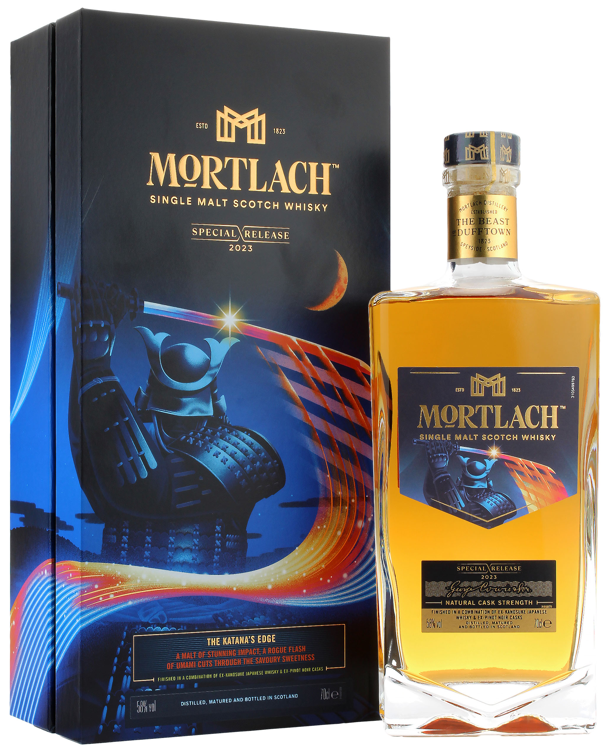 Mortlach The Katana's Edge Special Release 2023 58.0% 0,7l